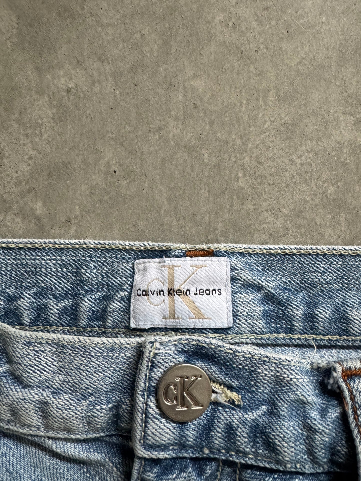 Vintage Calvin Klein Denim Skirt - 32x16