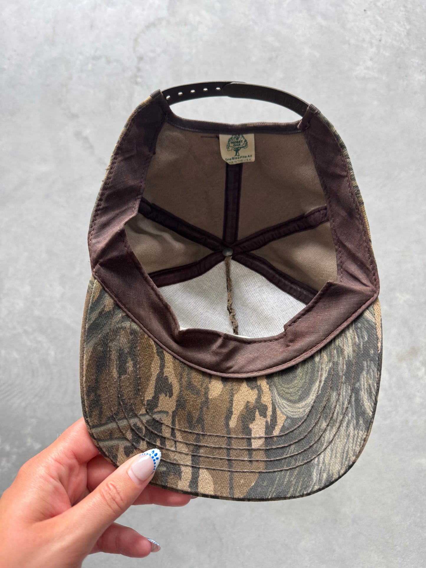 Vintage Mossy Oak Camo Hat
