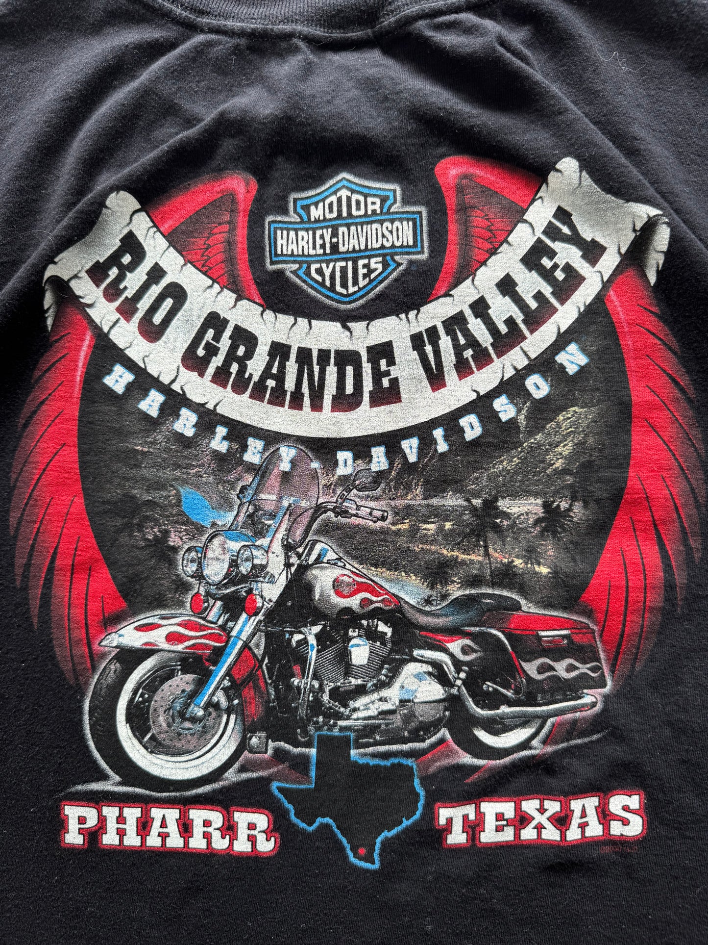 Harley Davidson Flame Tee - XL