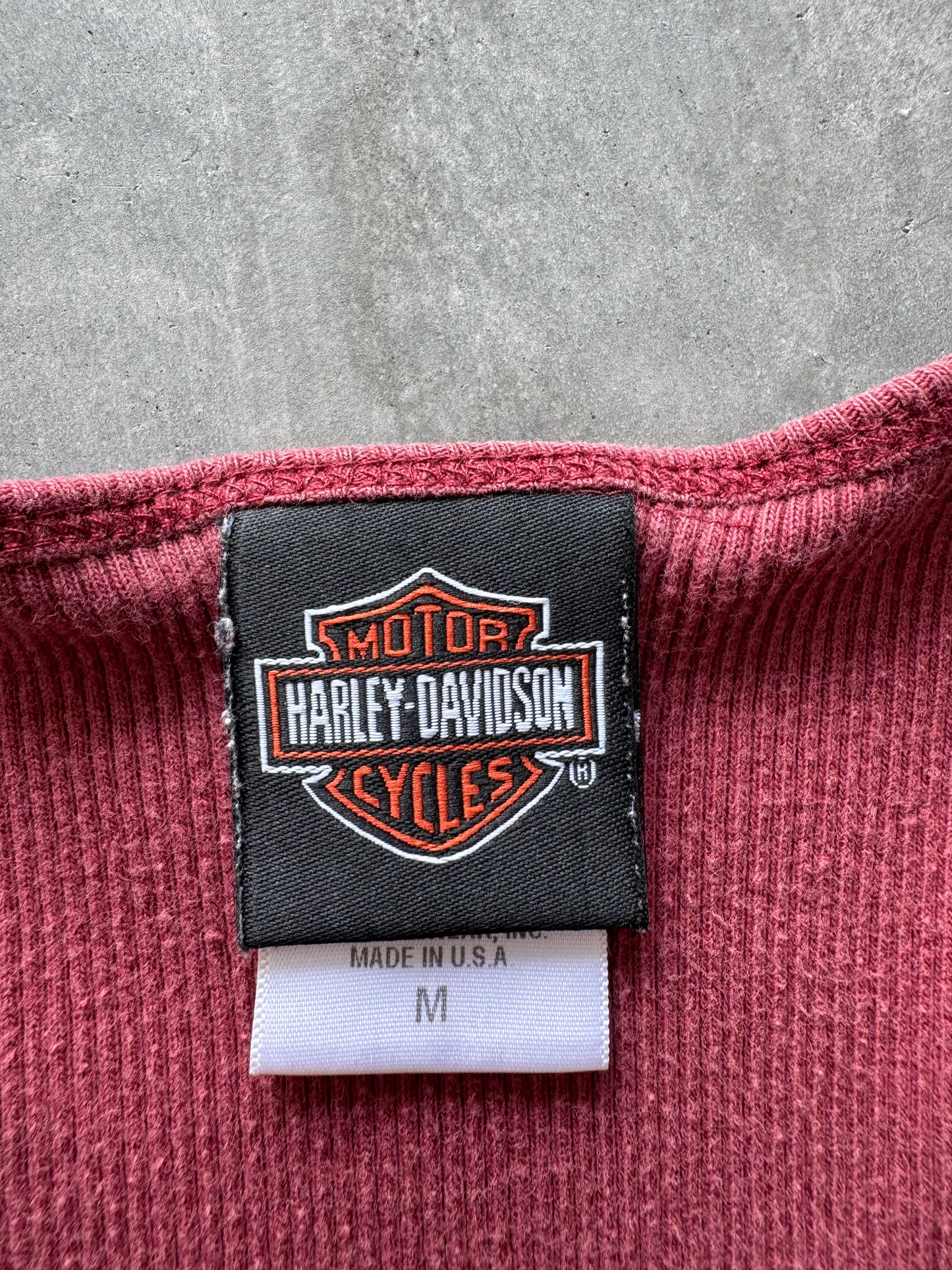 Vintage Harley Davidson Tank Top - M