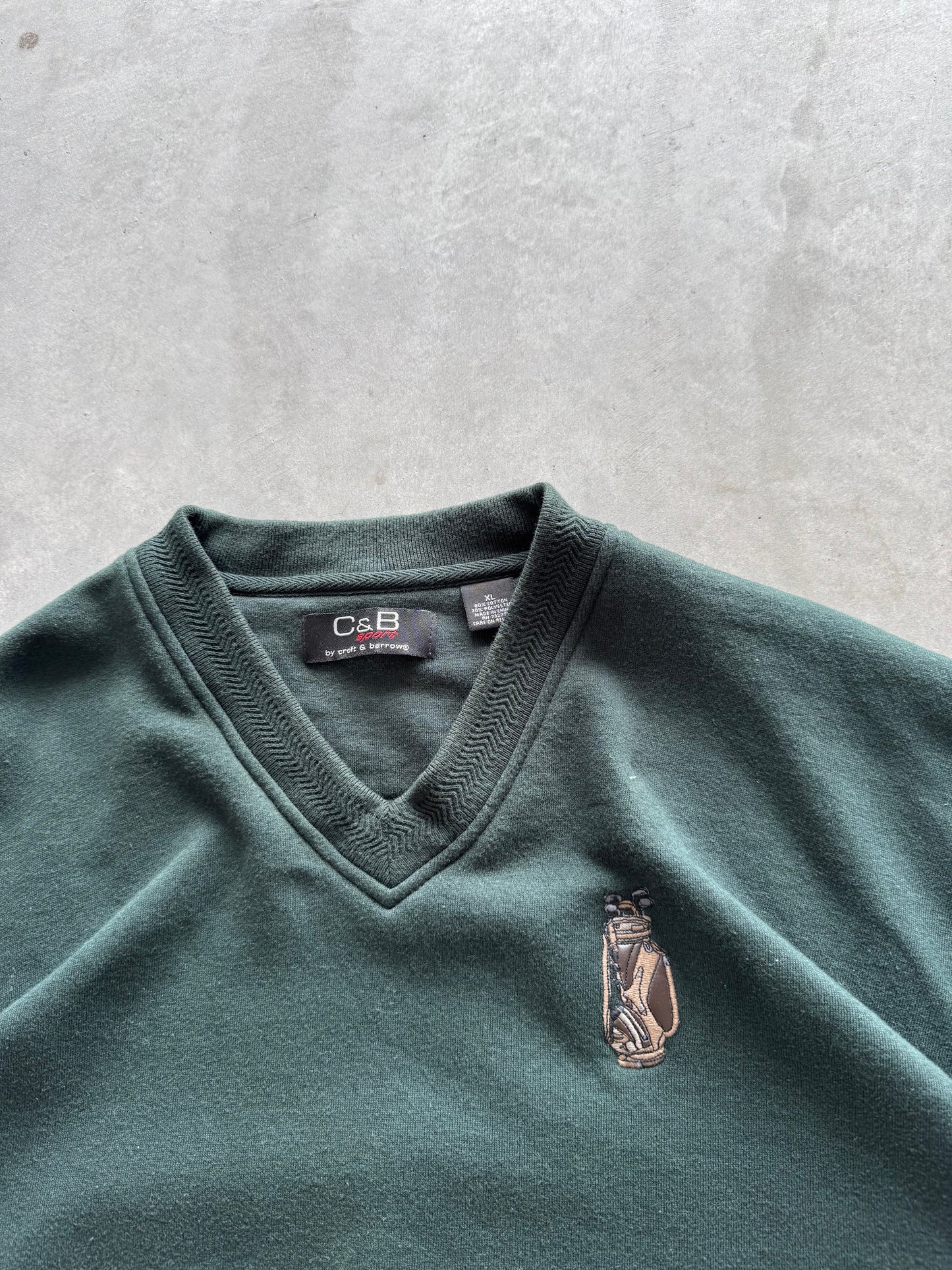 Vintage Golf Sweatshirt - XL