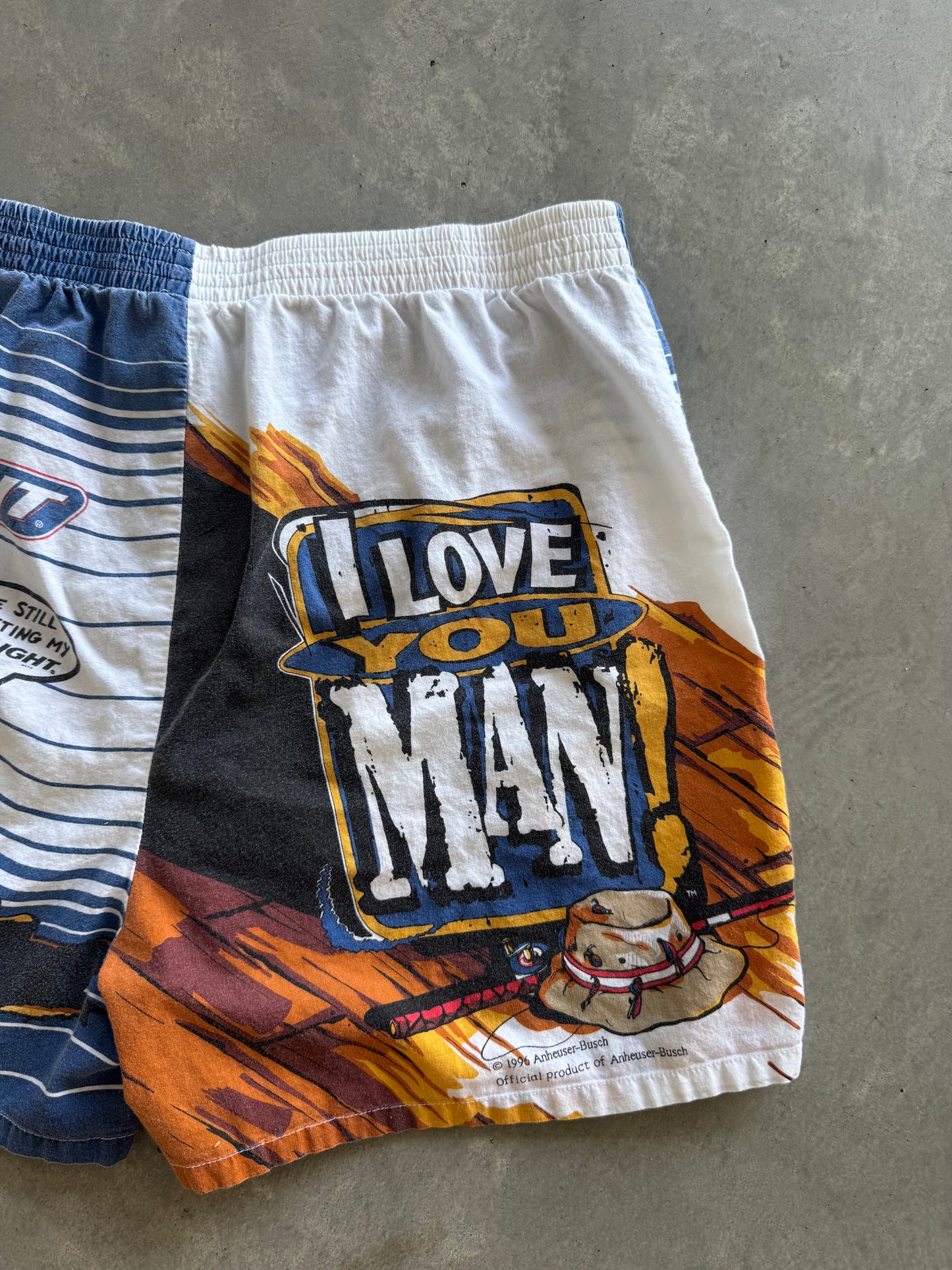 Vintage 1994 Bud Light Boxer Shorts - L