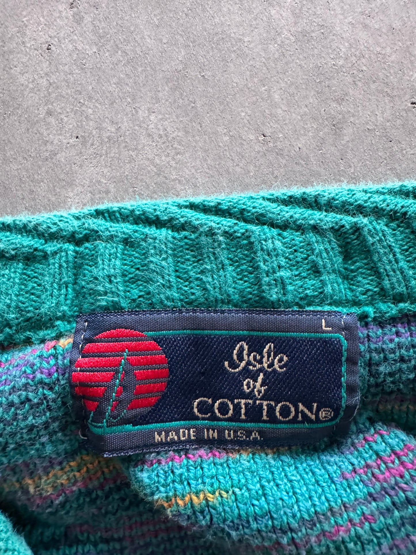 Vintage Golf Sweater - L