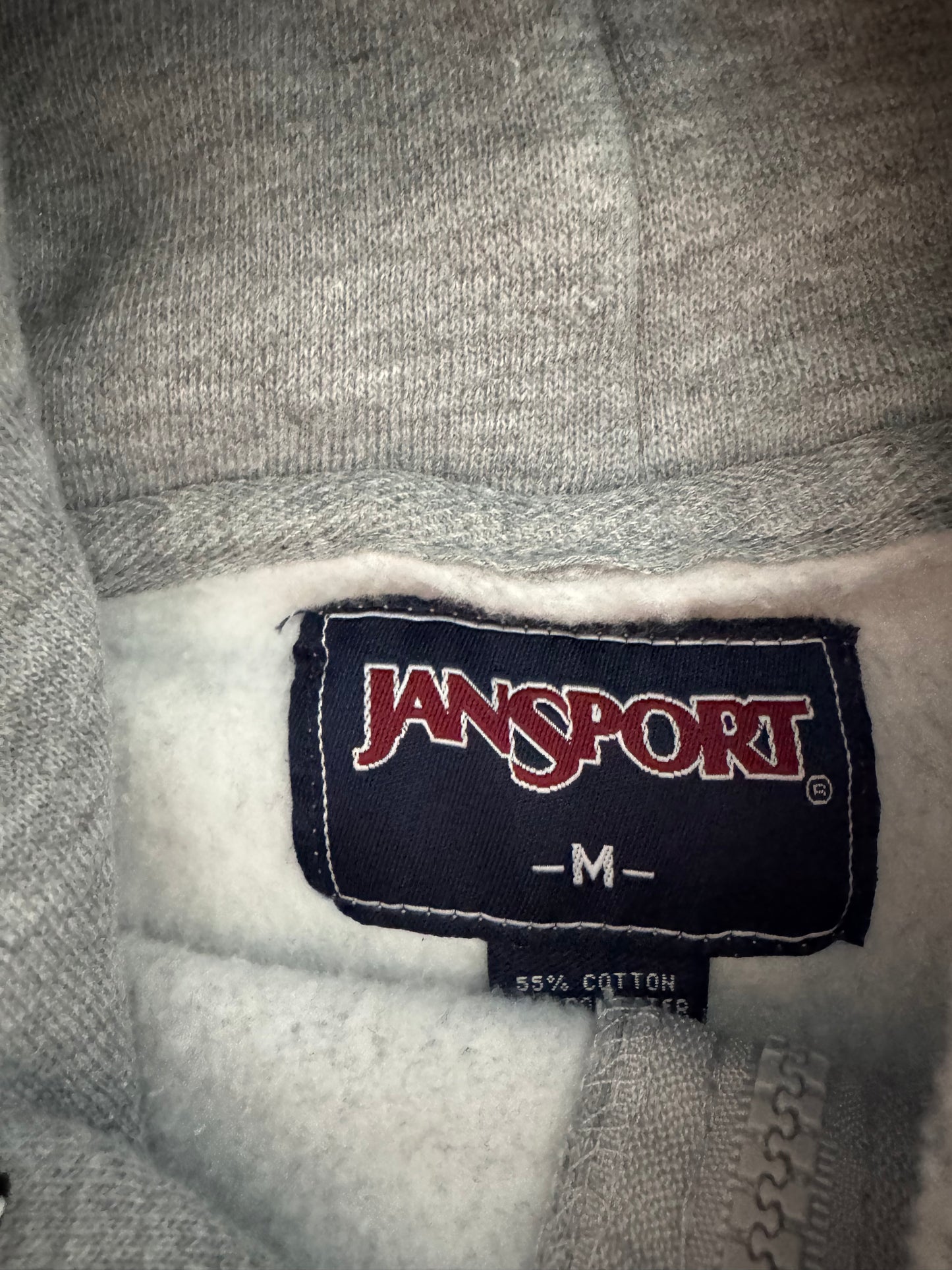 Vintage Notre Dame Zip Up Hoodie - M