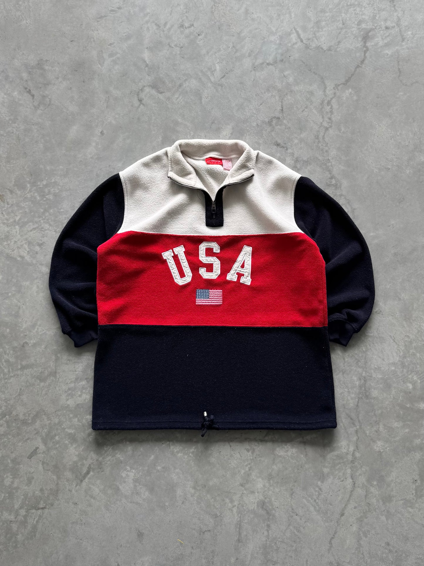 Vintage USA Quarterzip - M