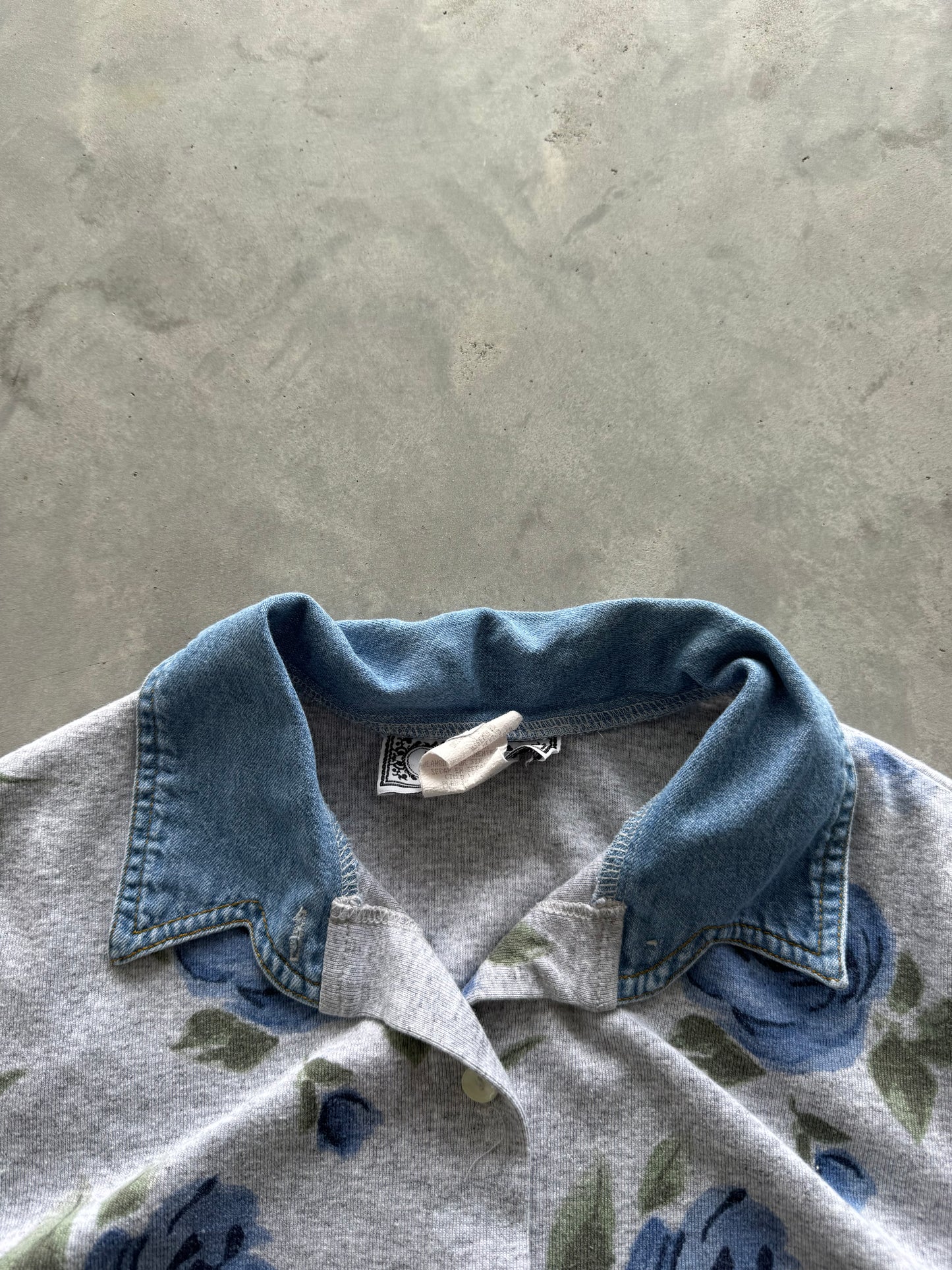 Vintage baby tee polo - L
