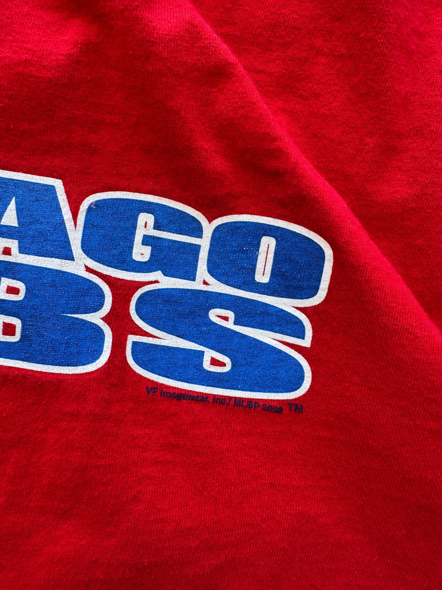 Vintage 00s Chicago Cubs Tee - L