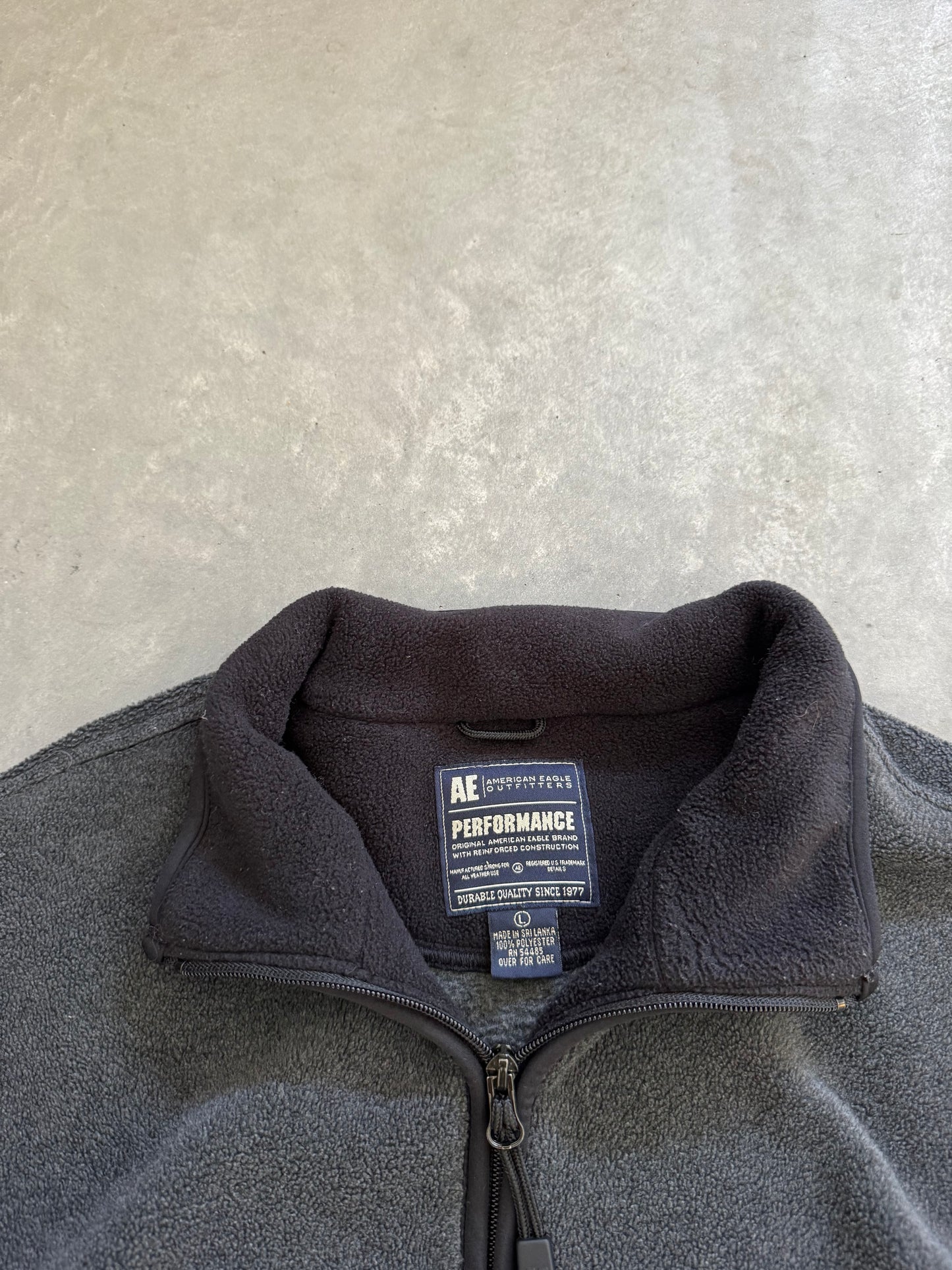 Vintage American Eagle Fleece Quarter Zip - L