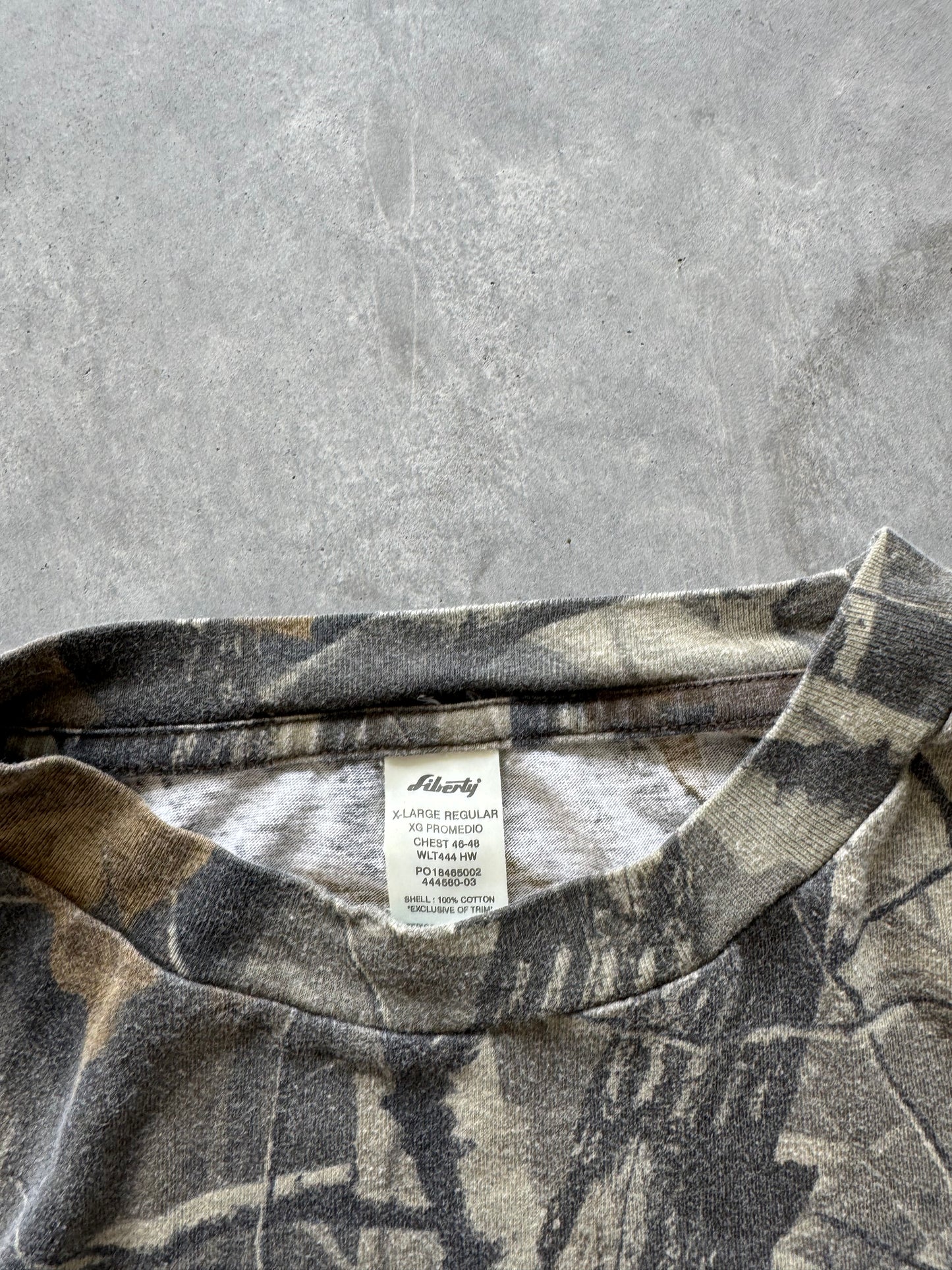 Vintage Camo Longsleeve - XL