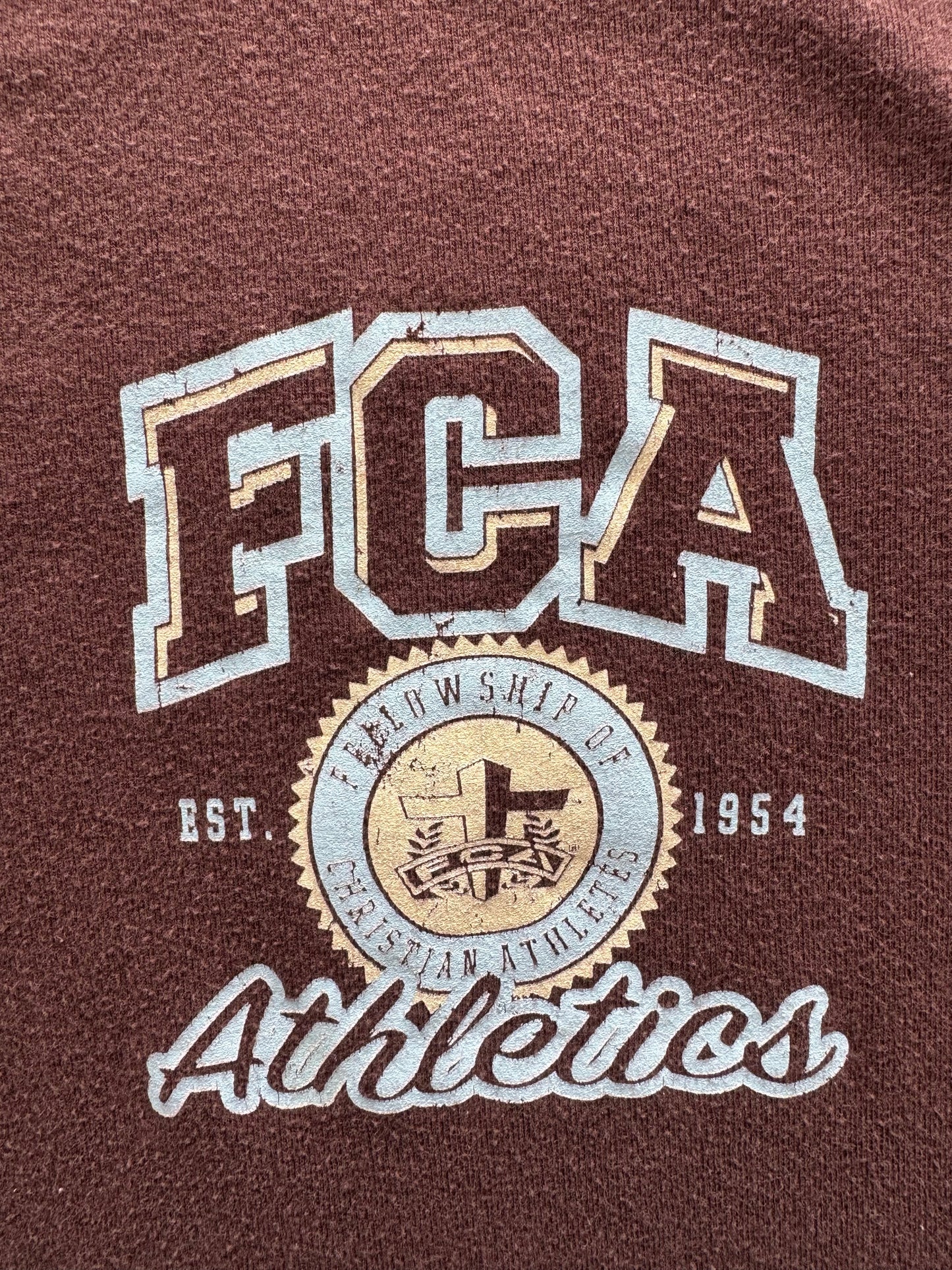 Vintage FCA Athletics Baby Tee - L