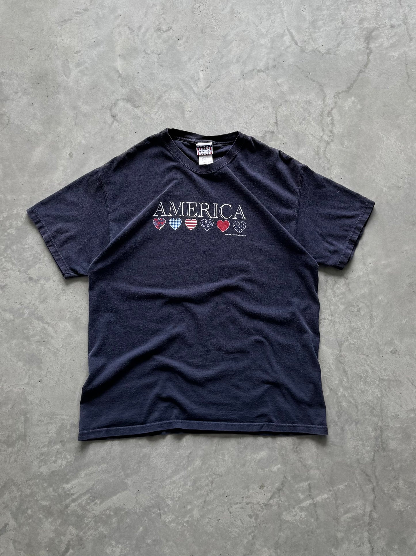 Vintage 4th of July Tee - L