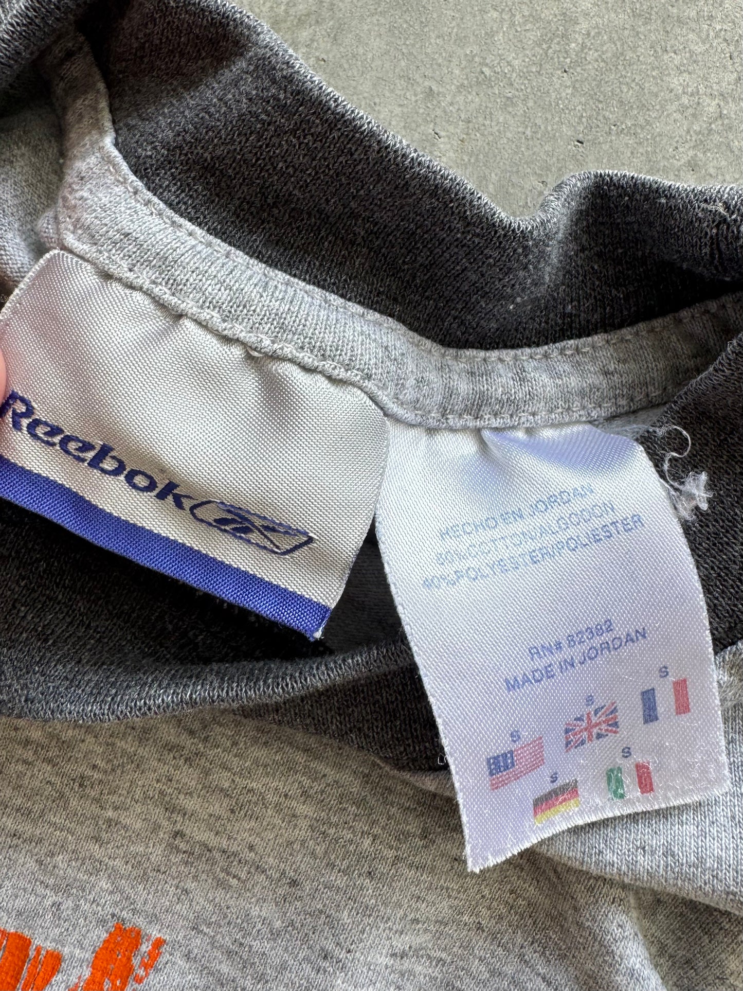 Vintage Reebok Women’s Baby Tee - S