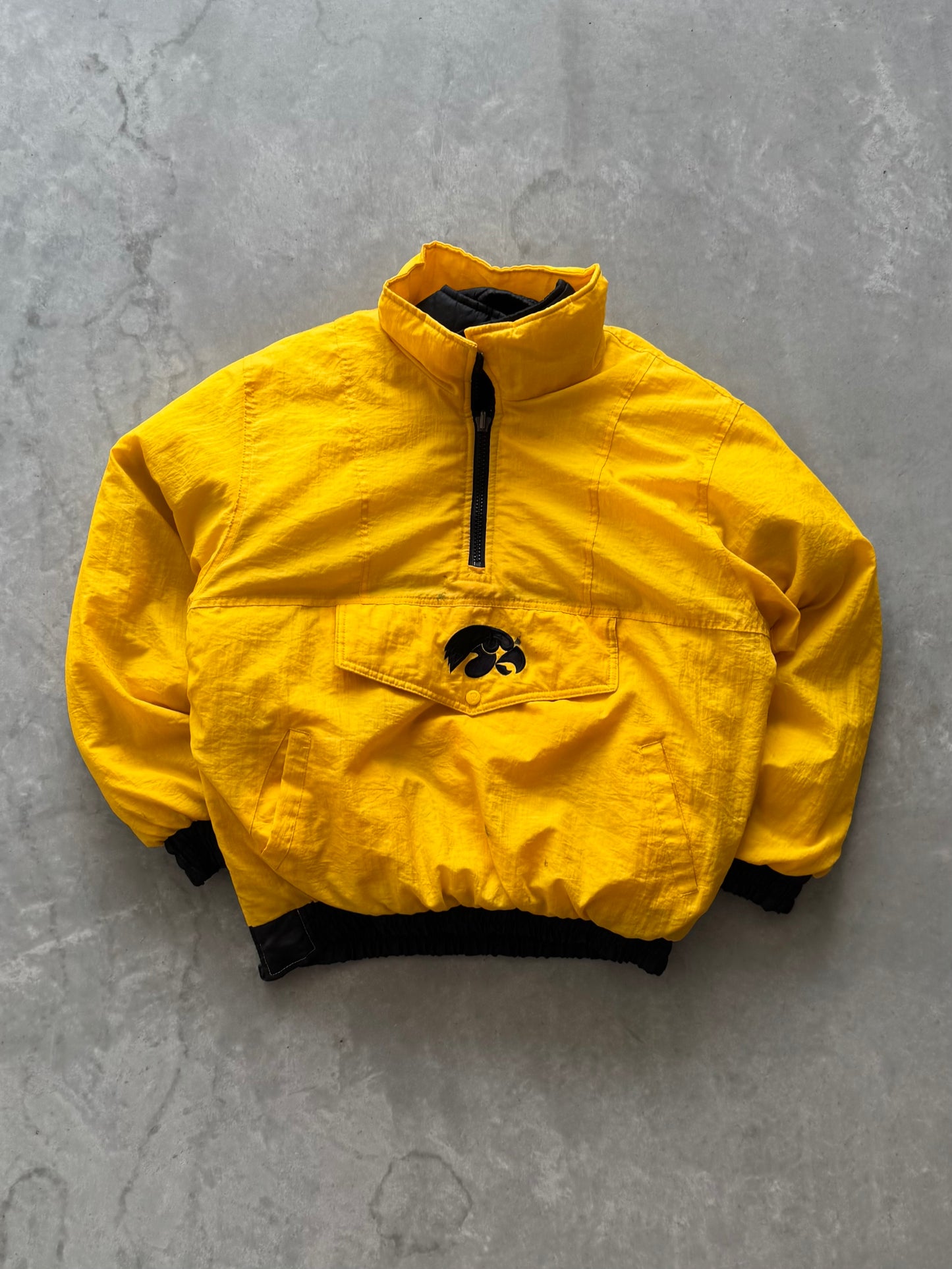 Vintage Iowa Hawkeyes Reversible Coat - M