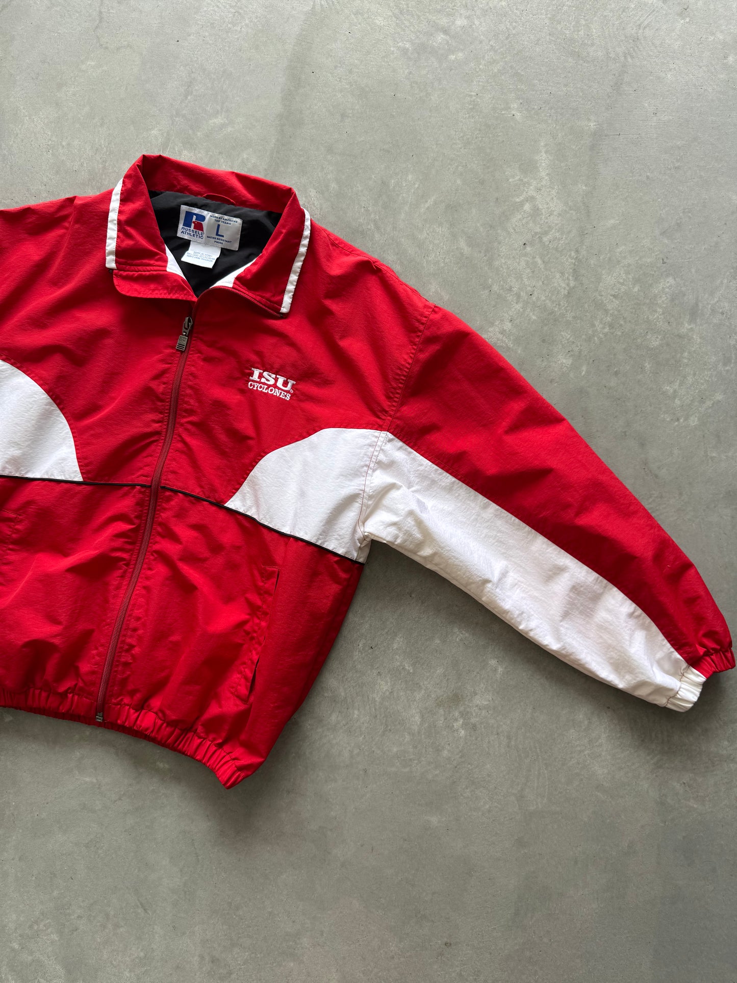Vintage Iowa State Cyclones Russell Windbreaker - L