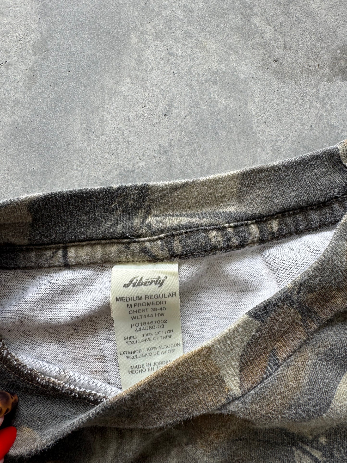 Vintage Camo Longsleeve - M