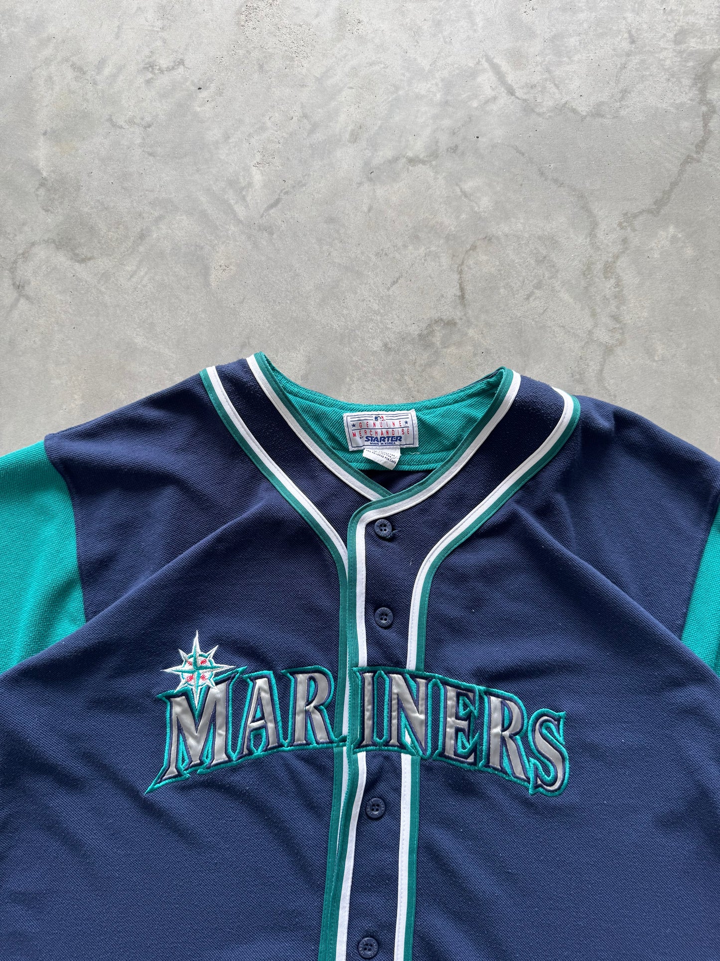 Vintage Mariners Starter Jersey - L