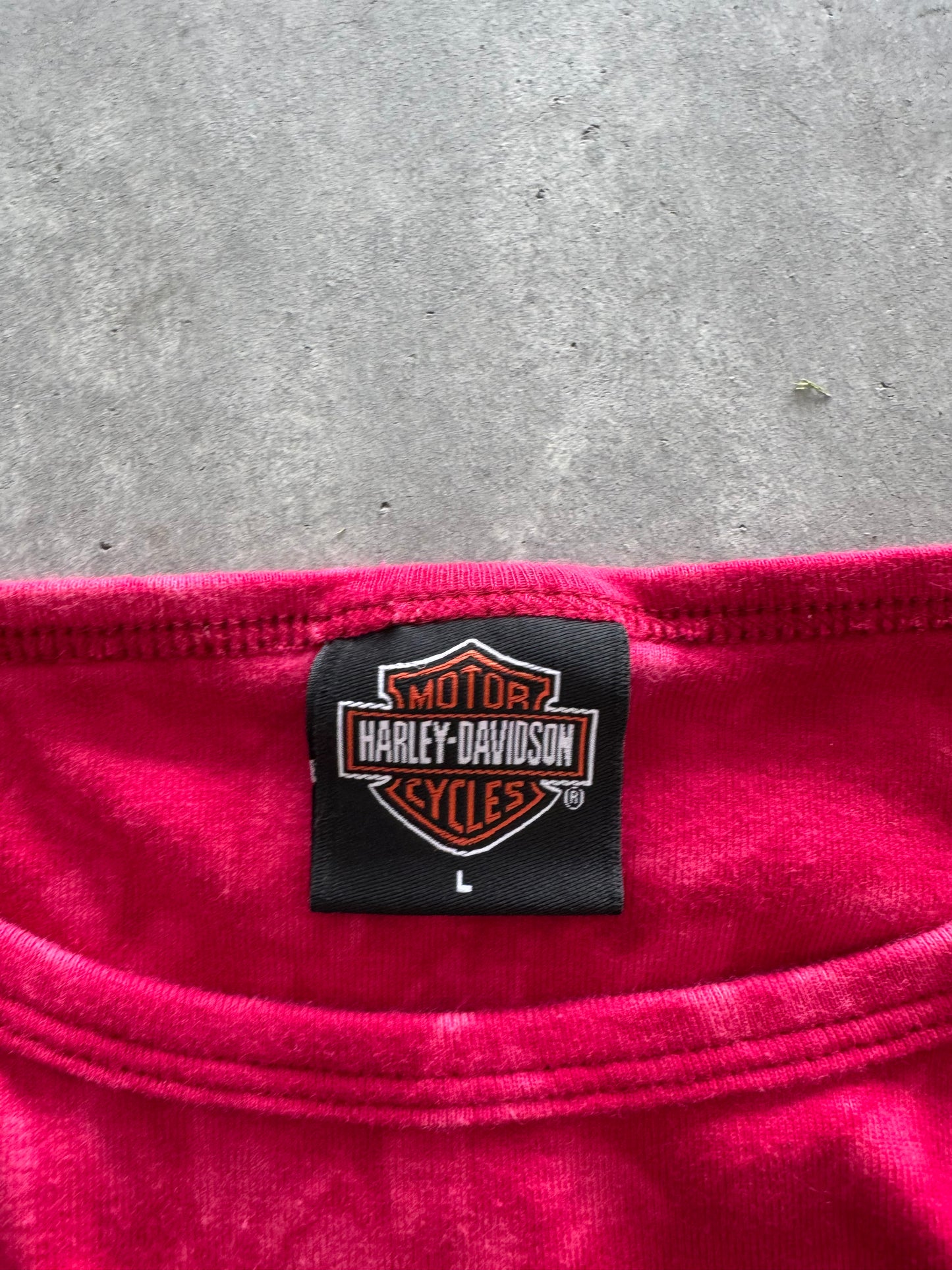 Vintage 00s Harley Davidson Women’s Long Sleeve - L