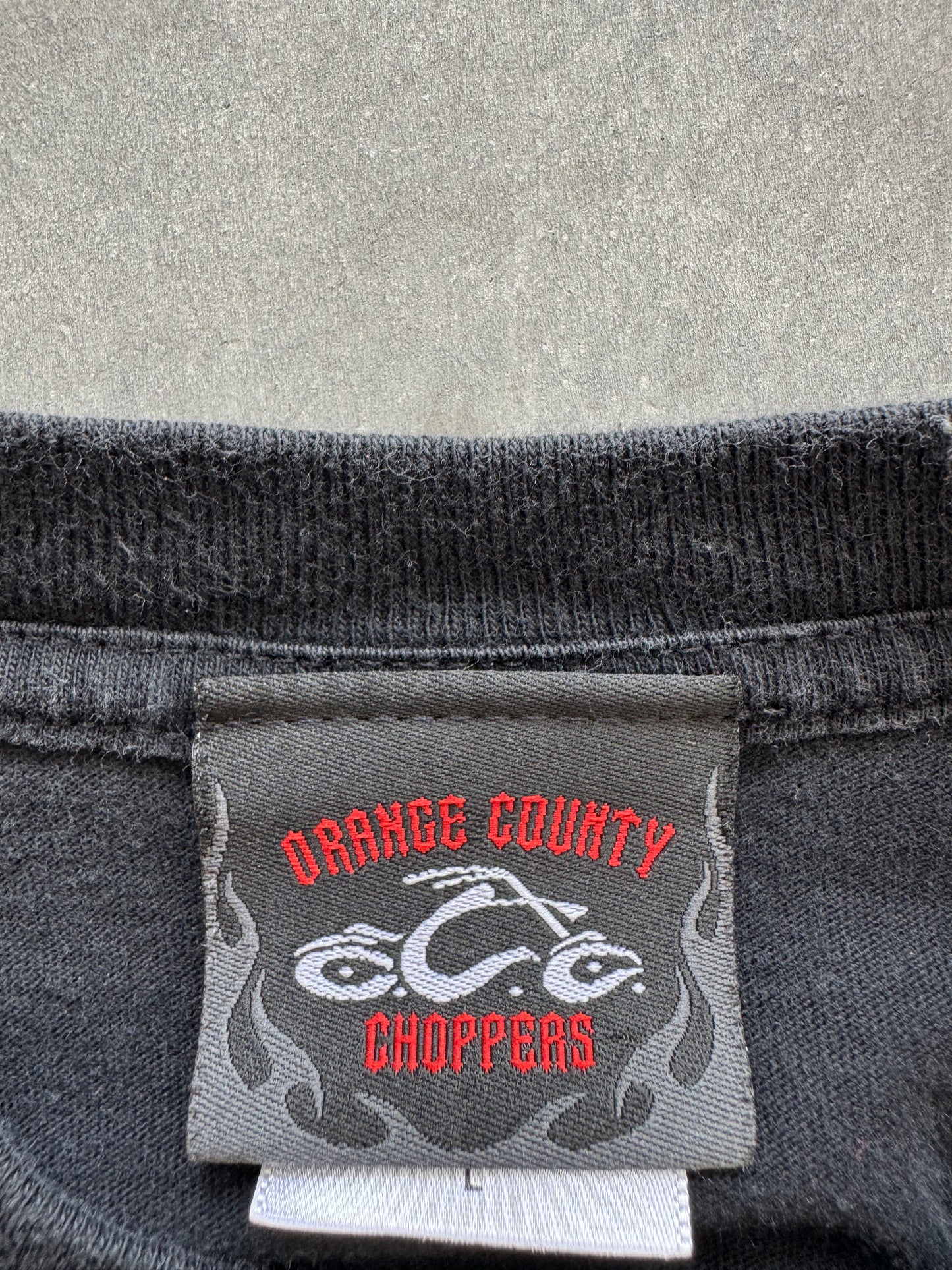 Vintage 00s Orange County Choppers Tee - L