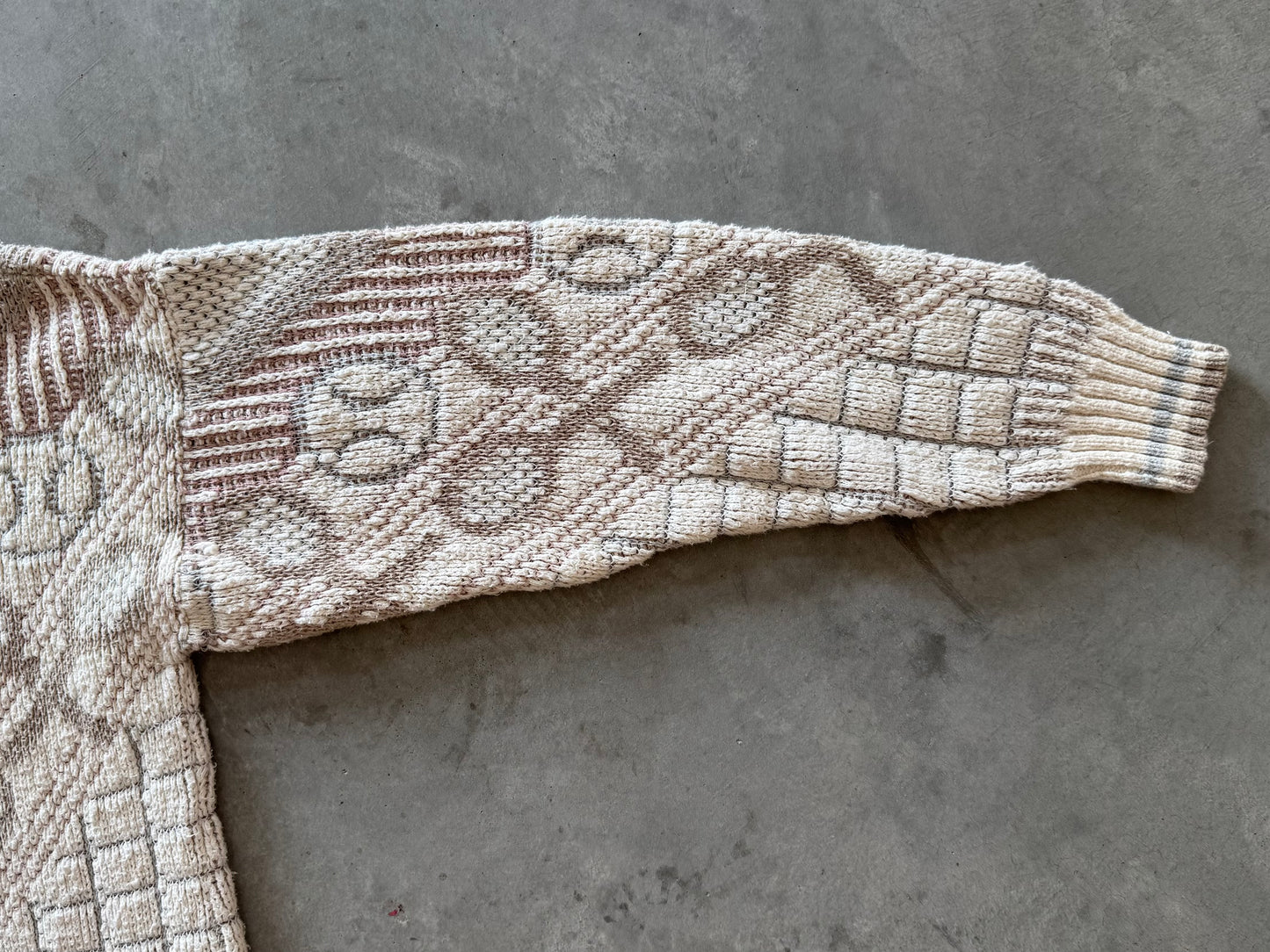 Vintage Tennis Sweater - L