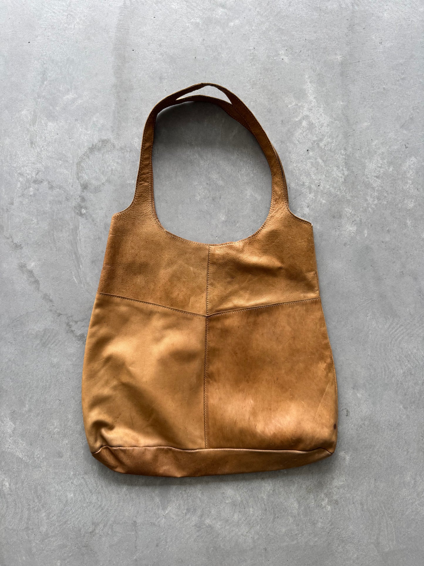 Vintage Genuine Leather Shoulder Bag