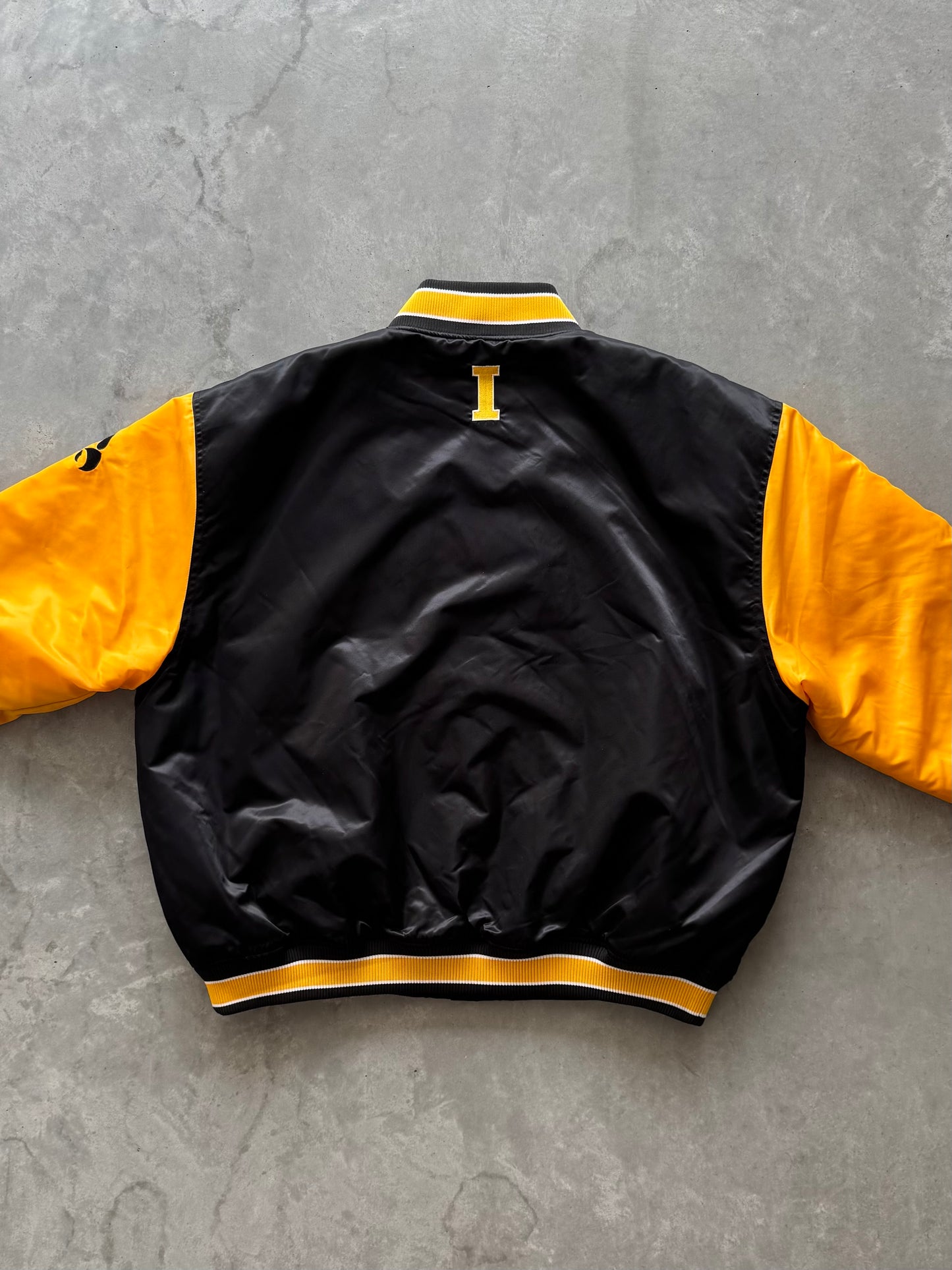 Vintage Iowa Hawkeyes Bomber Jacket - XL