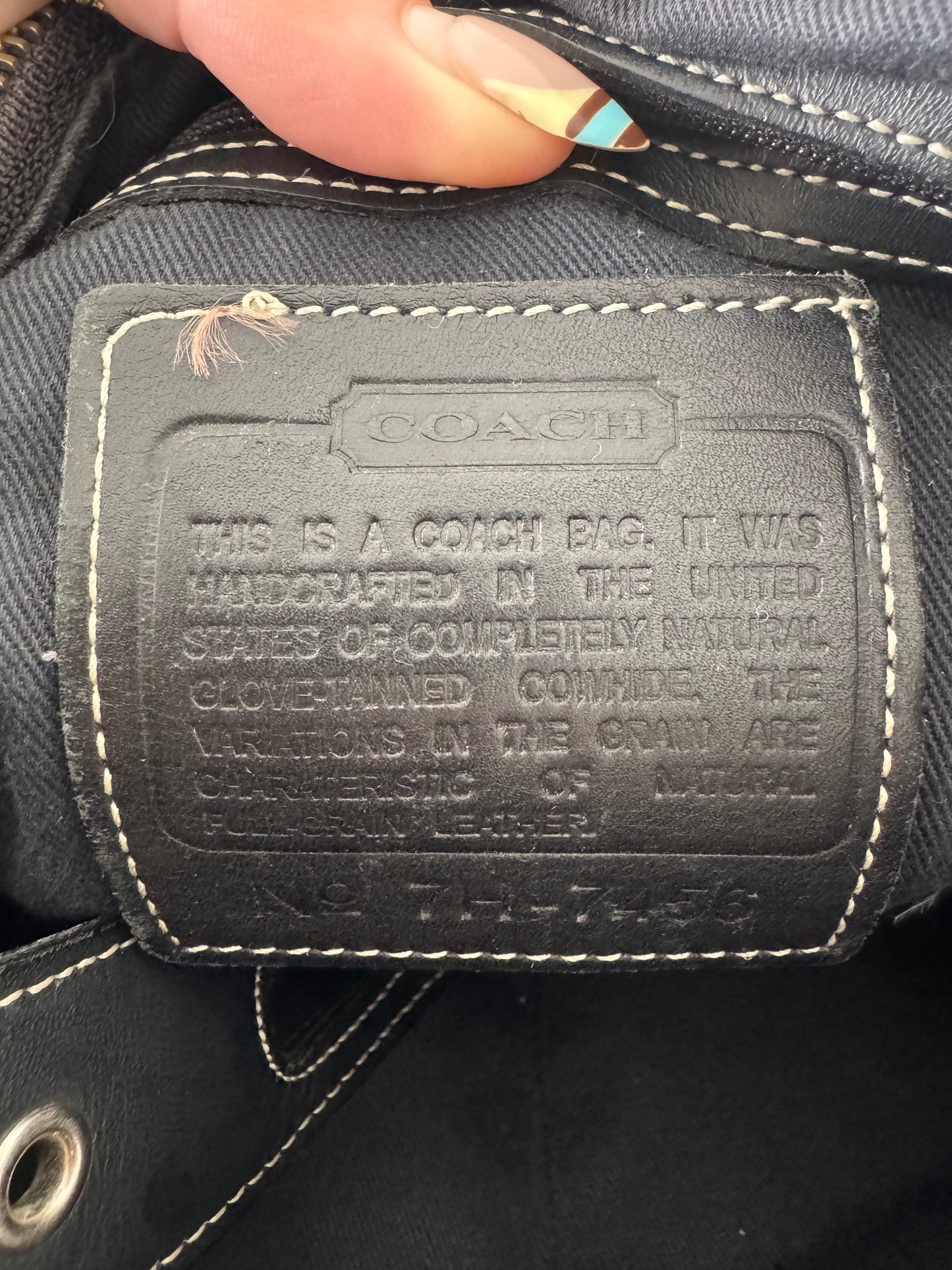 Vintage Y2K East West Coach Shoulder Bag