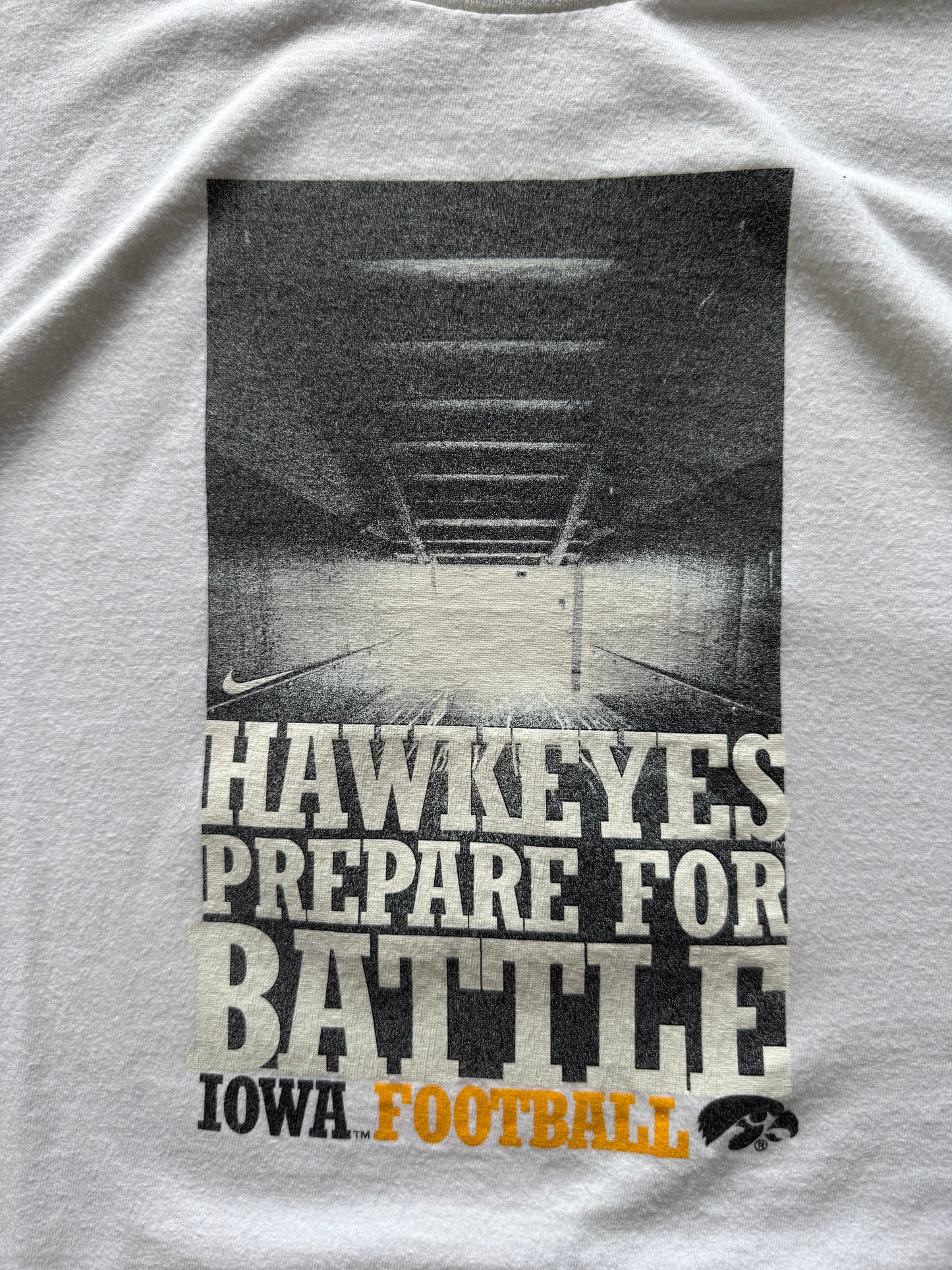 Vintage 90s Nike Iowa Hawkeyes Tee - XL