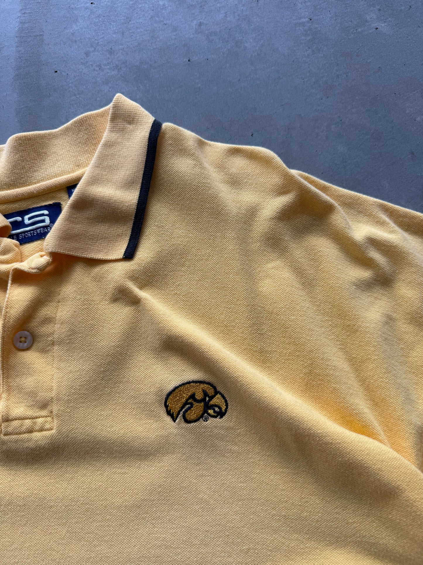 Vintage Iowa Hawkeyes Polo - XL