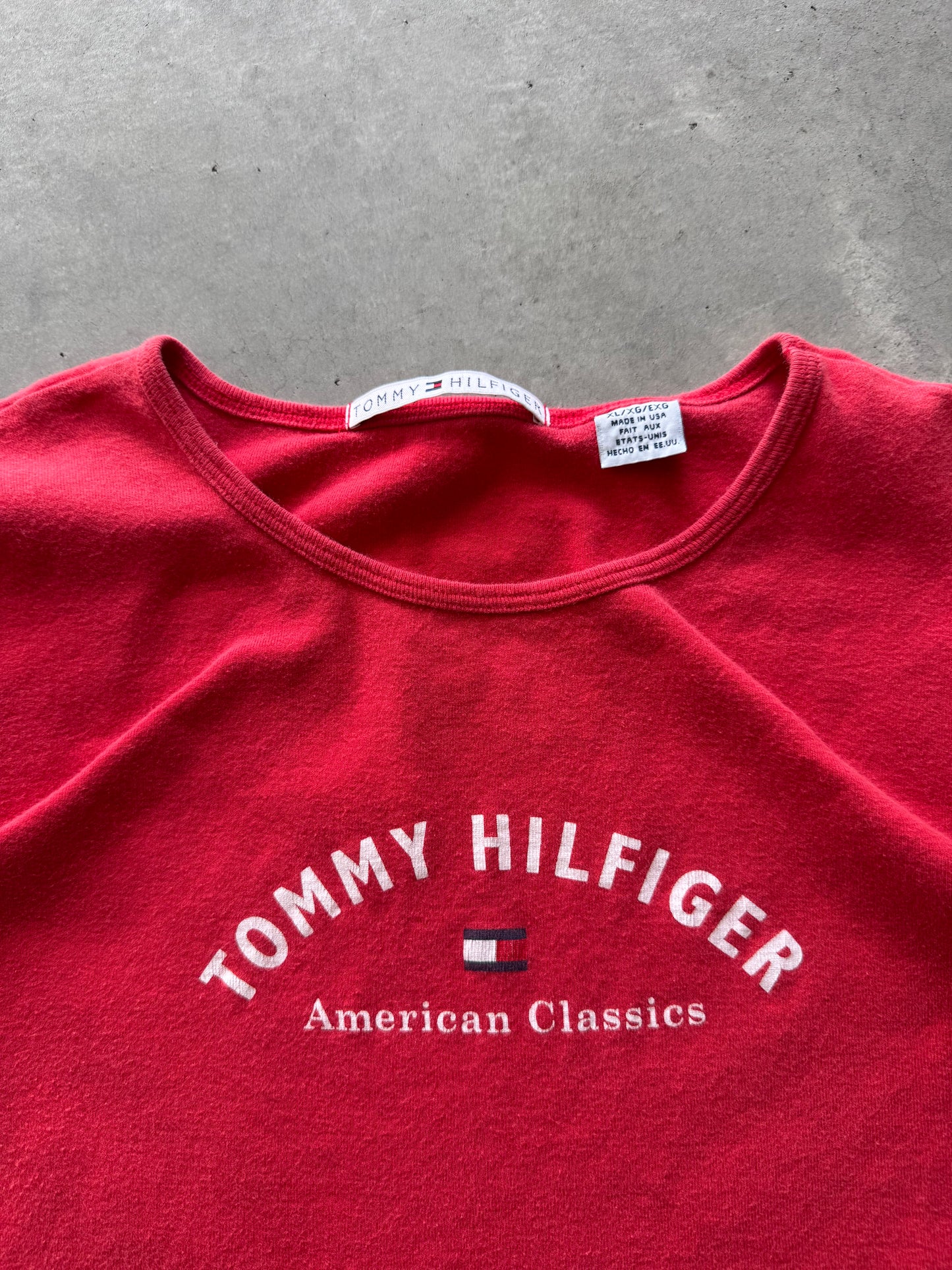 Vintage Tommy Hilfiger Baby Tee - XL