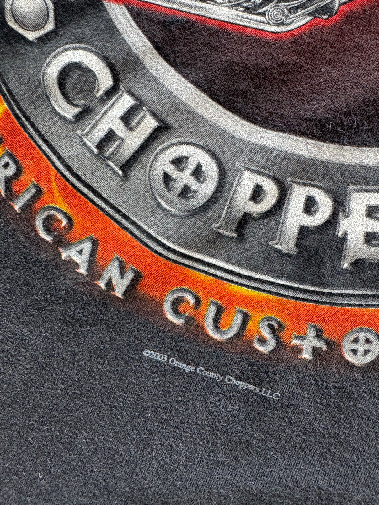 Vintage 00s Orange County Choppers Tee - L