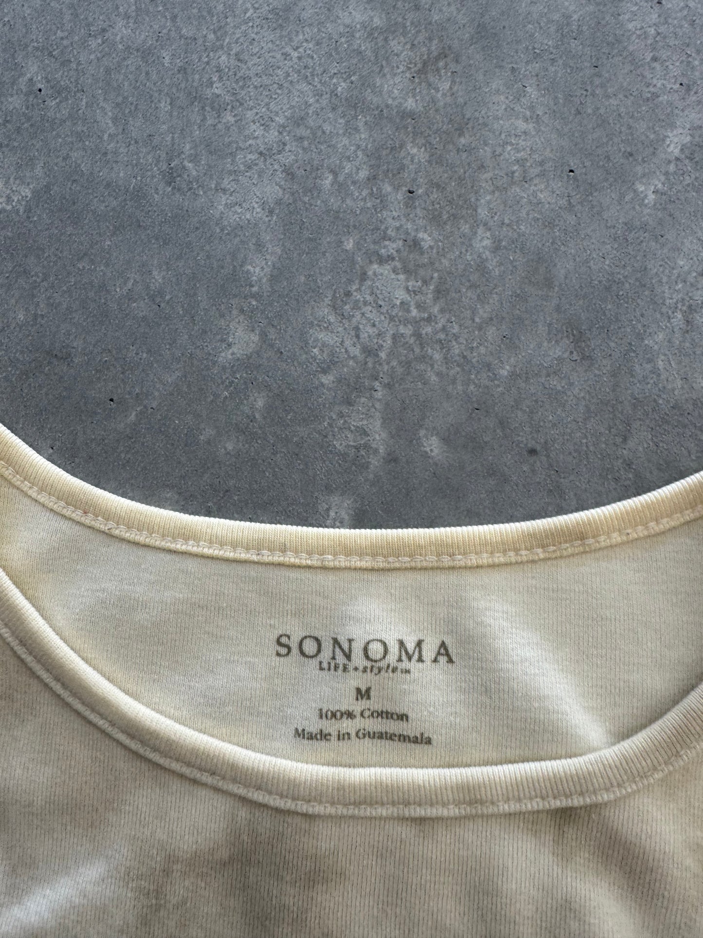 Vintage Women’s 3/4 Sleeve Sonoma Tee - M