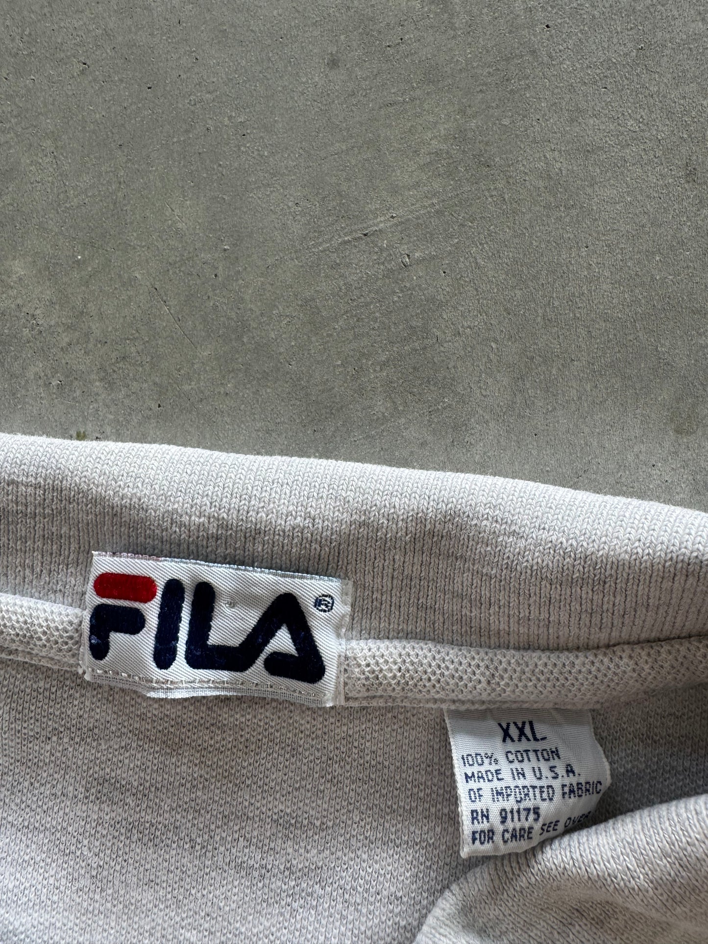 Vintage 90s Fila Polo - XXL