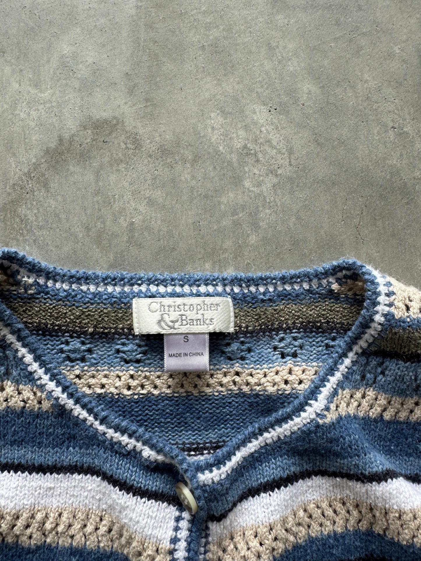 Vintage Knit Cardigan - S