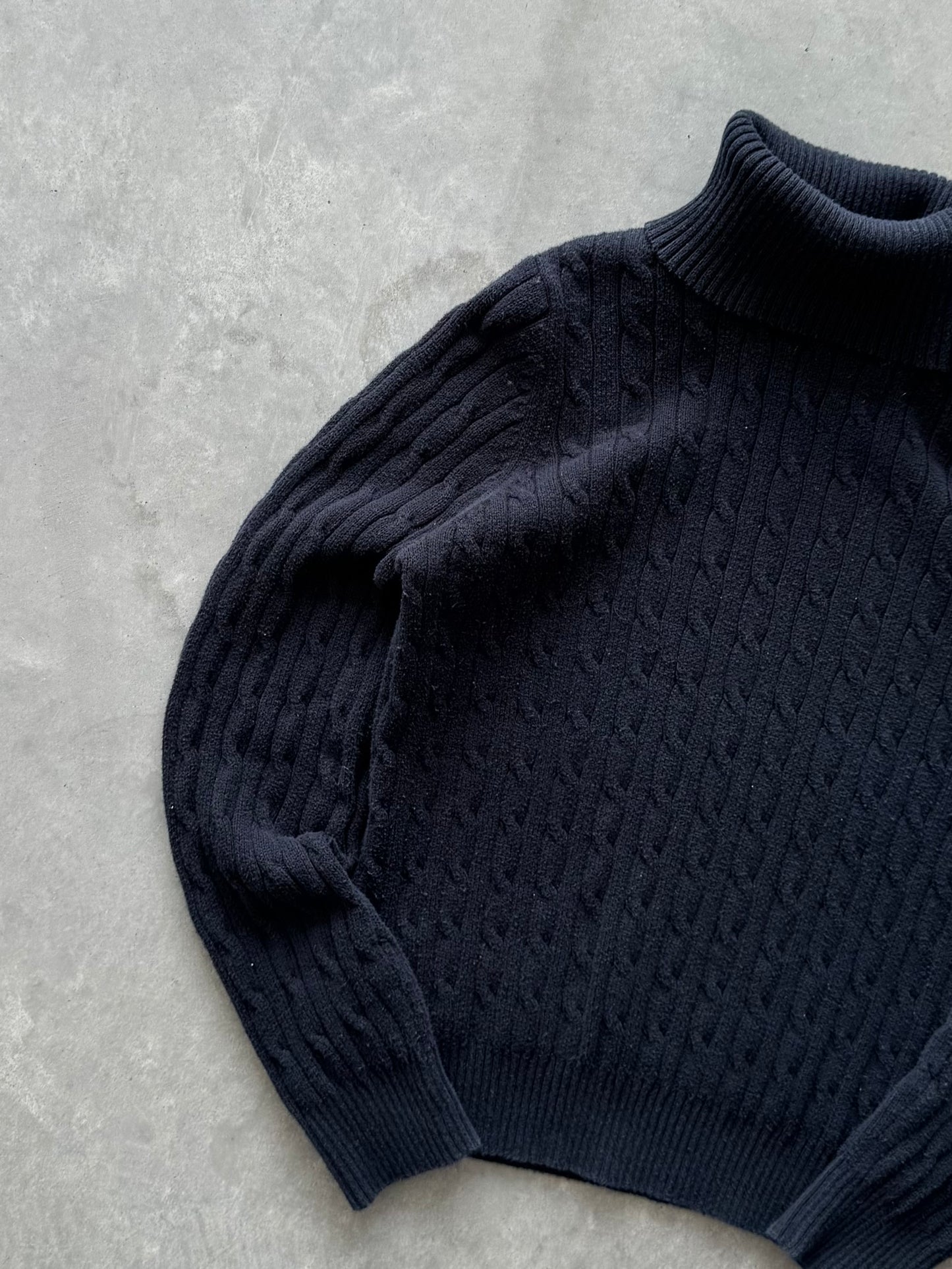 Vintage St. John’s Bay Cable Knit Women’s Turtleneck - L
