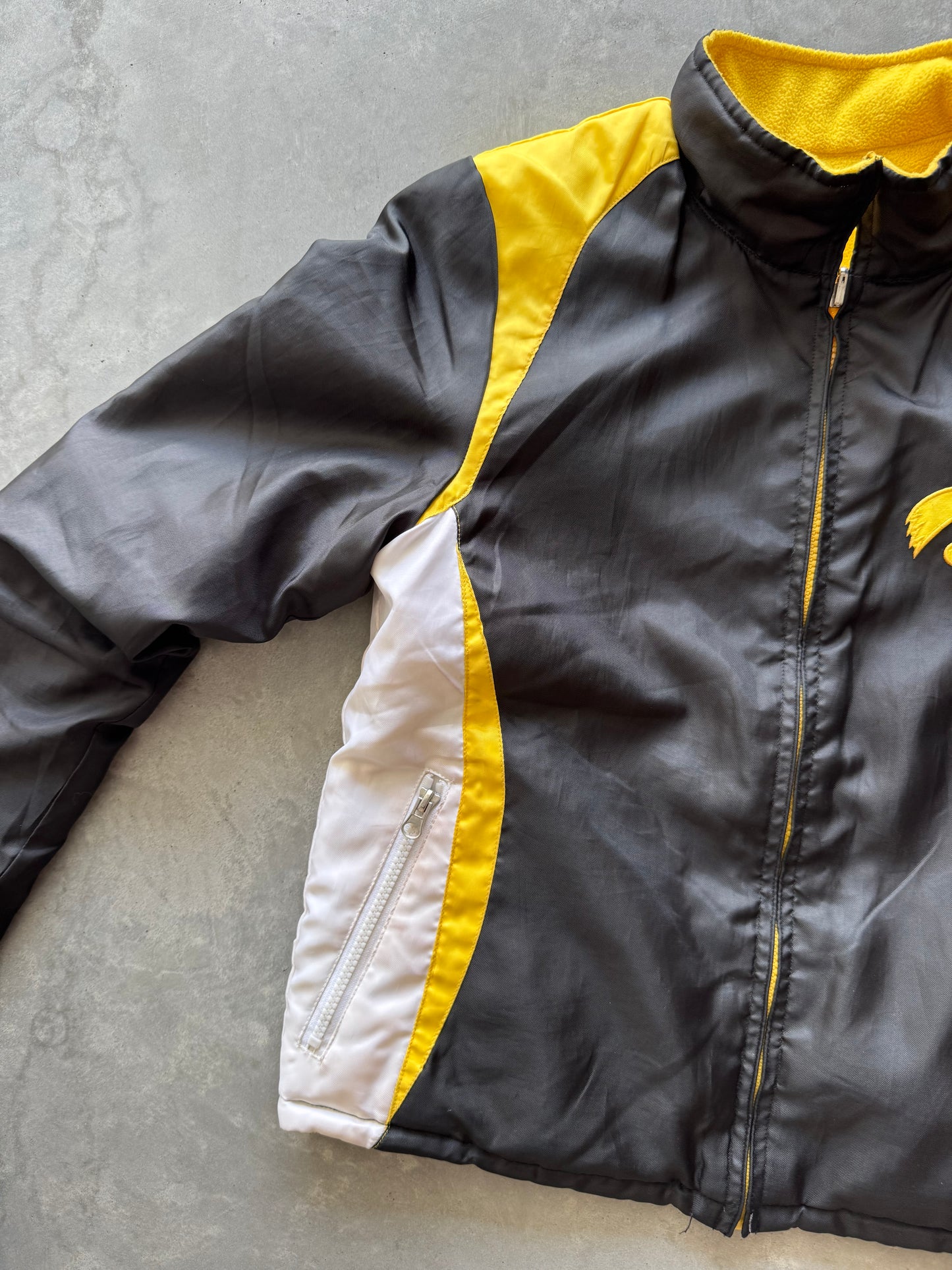 Vintage Iowa Hawkeyes Women’s Reversible Jacket - S