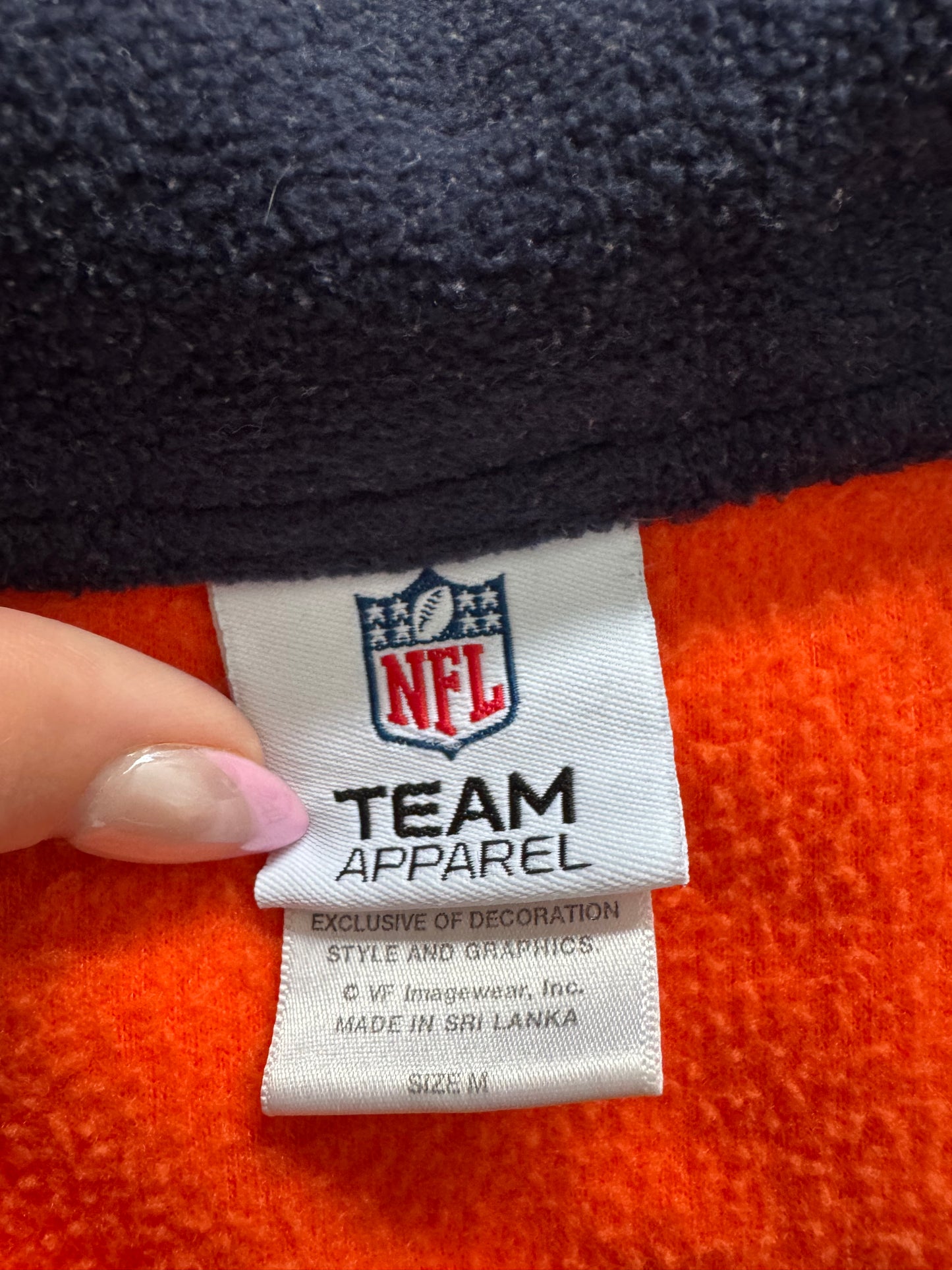 Vintage Chicago Bears Fleece Jacket - M