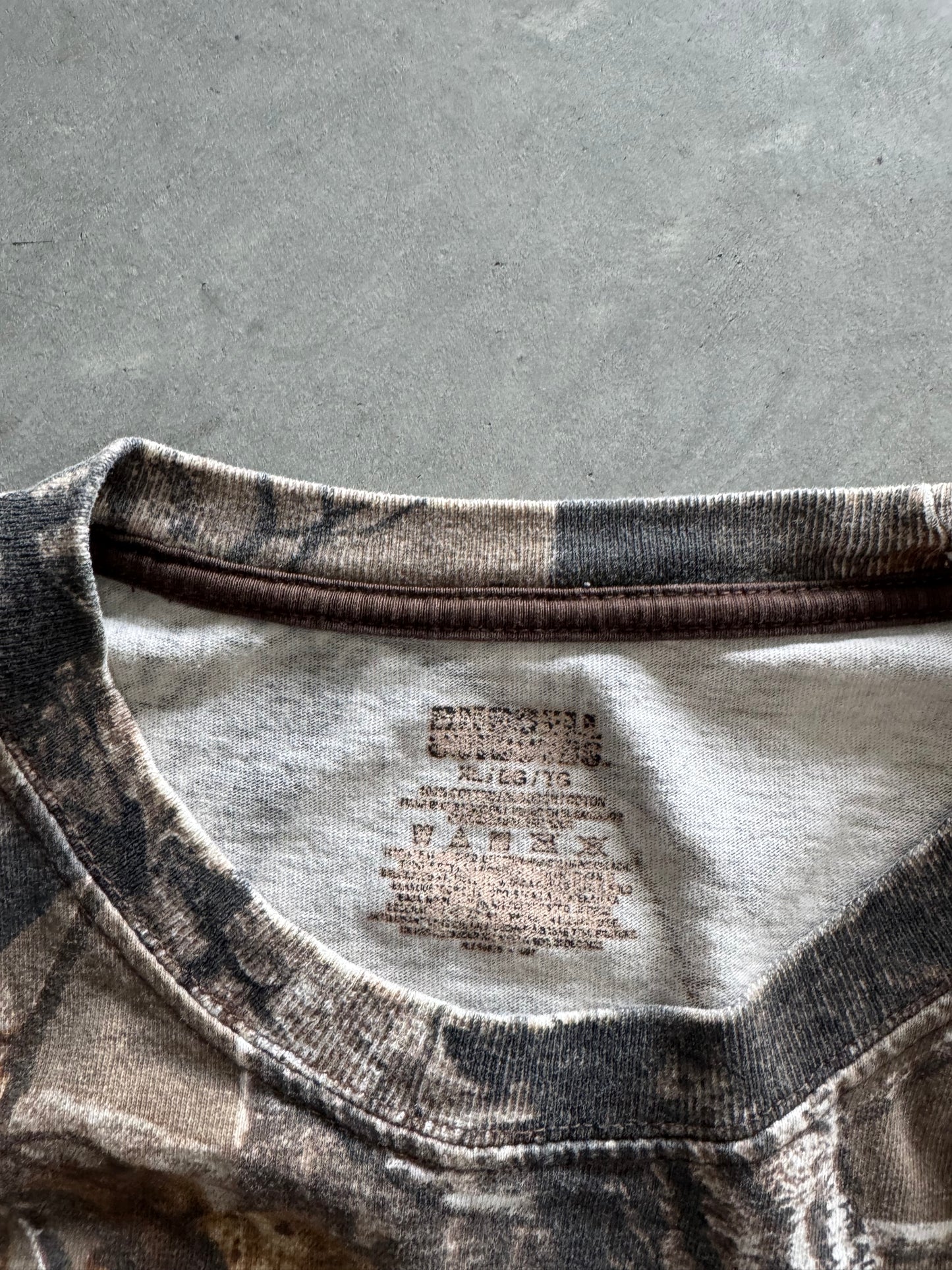 Vintage Camo Bottoms Up Tee - XL