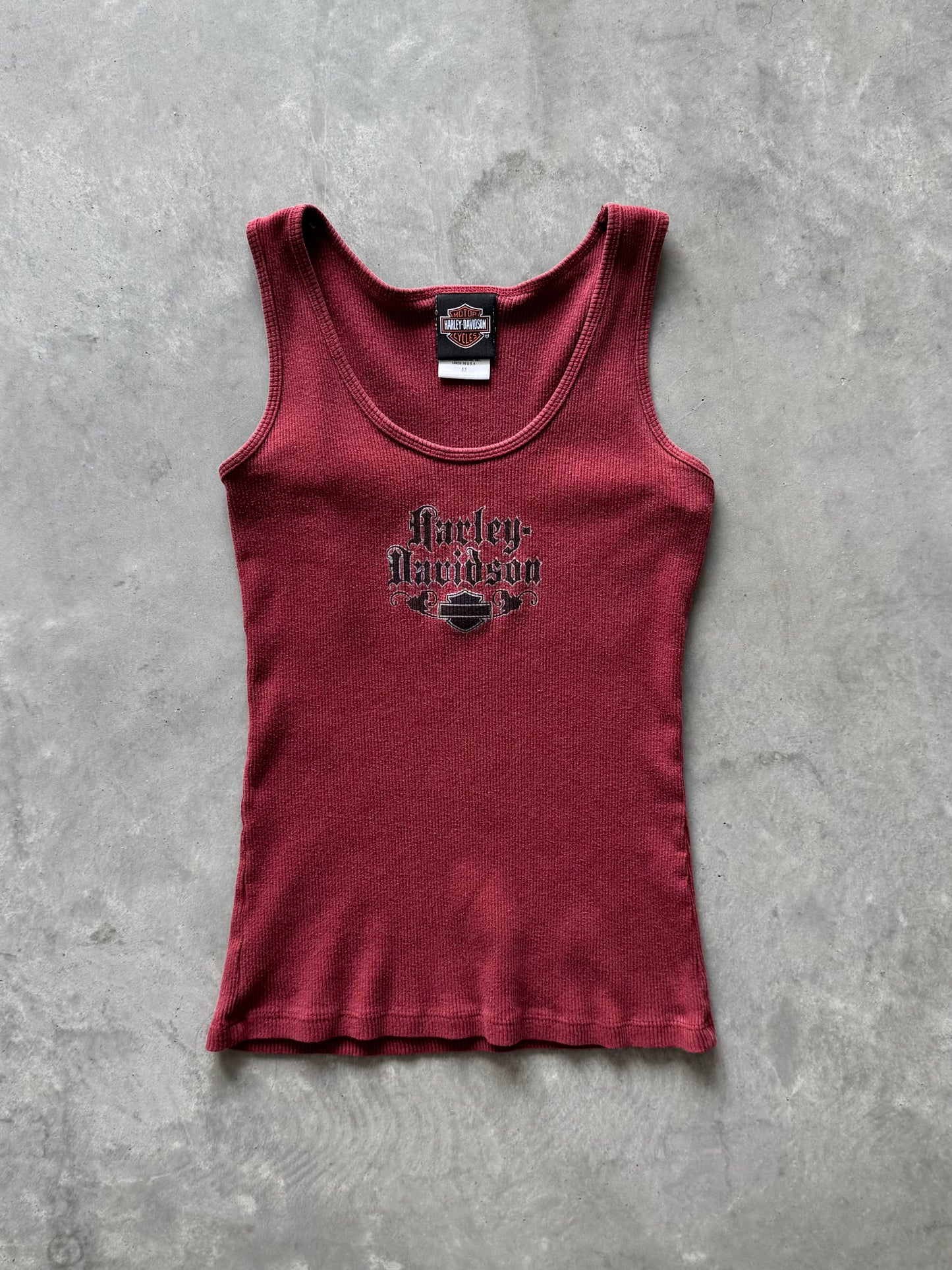 Vintage Harley Davidson Tank Top - M