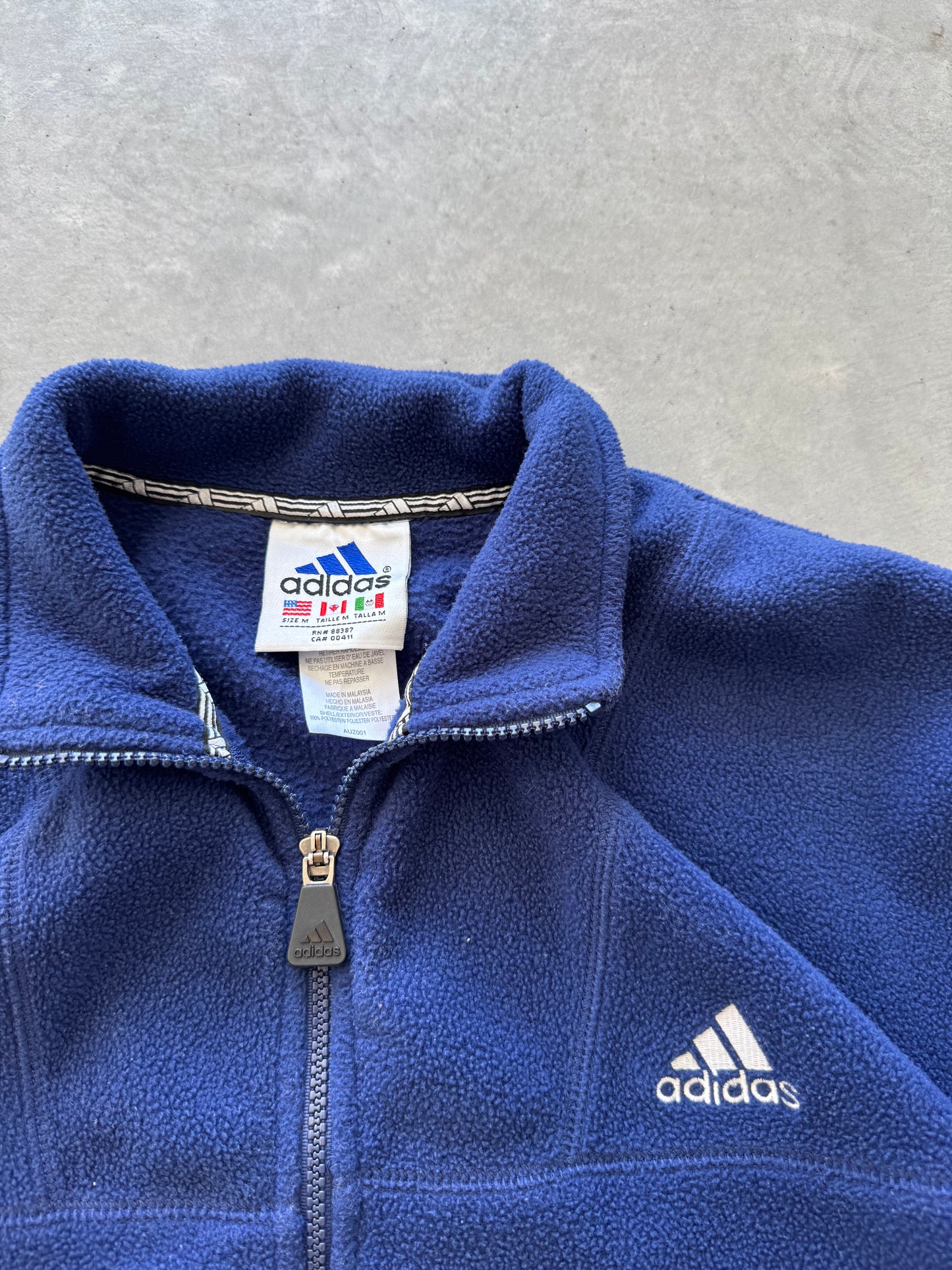 Vintage 90s Adidas Fleece Sweatshirt - M