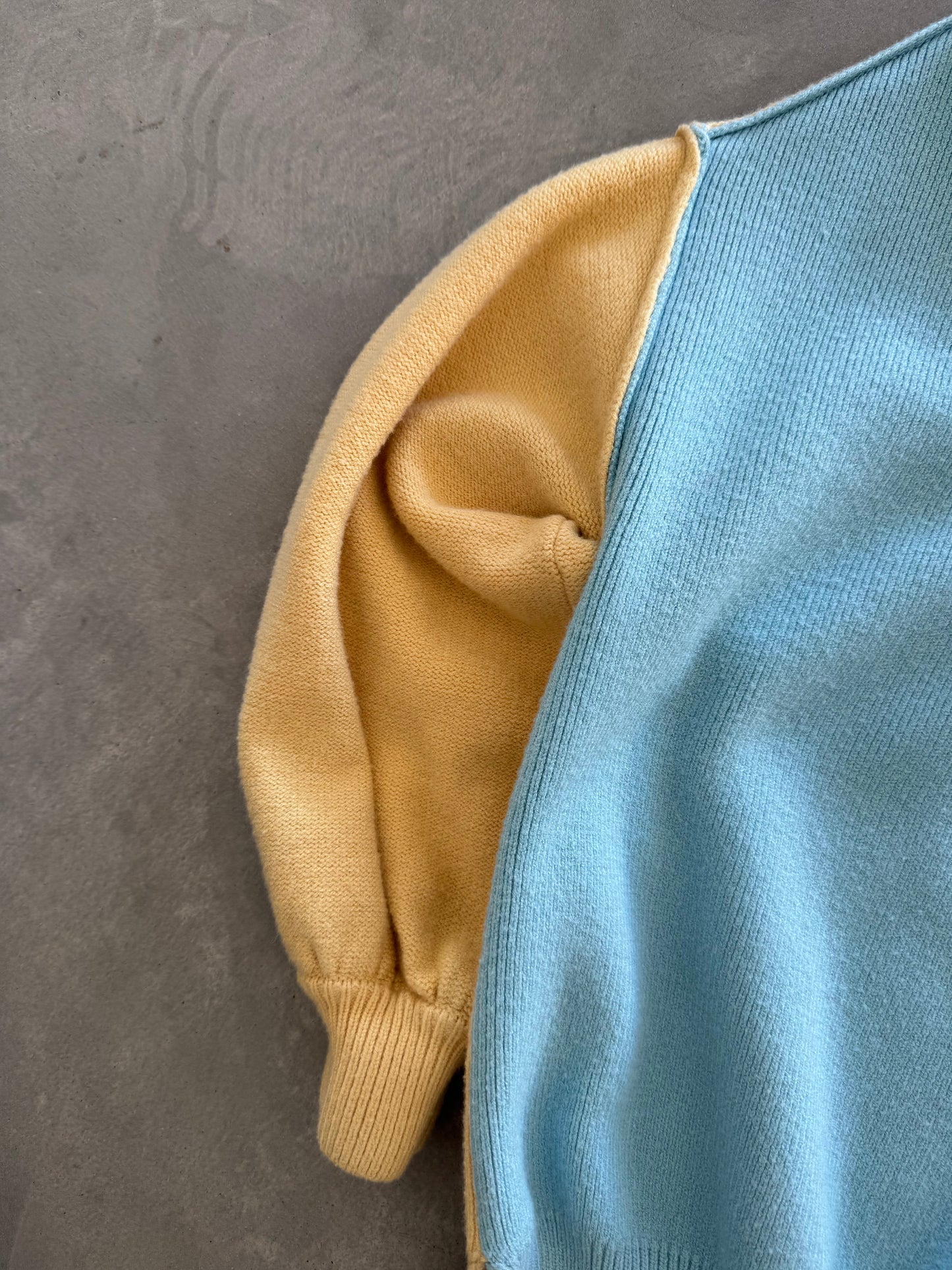 Color Block Sweater - S