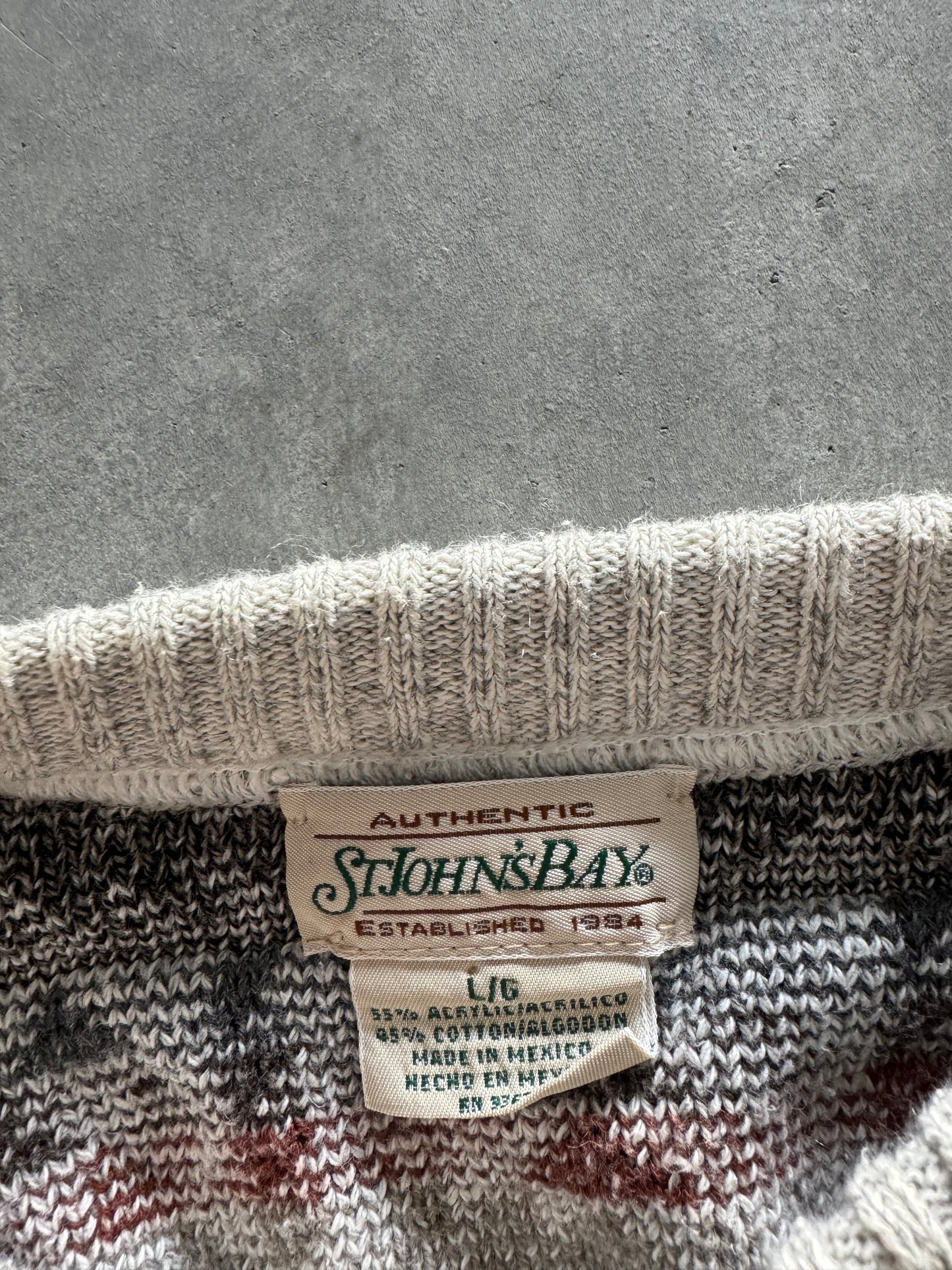 Vintage St. John’s Bay Sweater - L