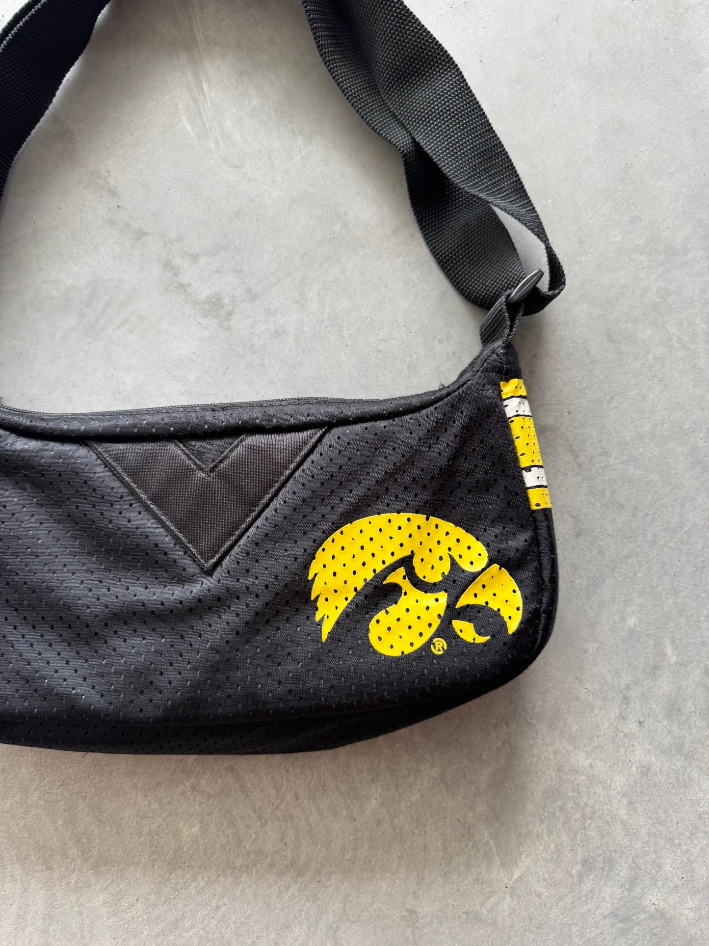 Vintage Iowa Hawkeyes Adjustable Purse
