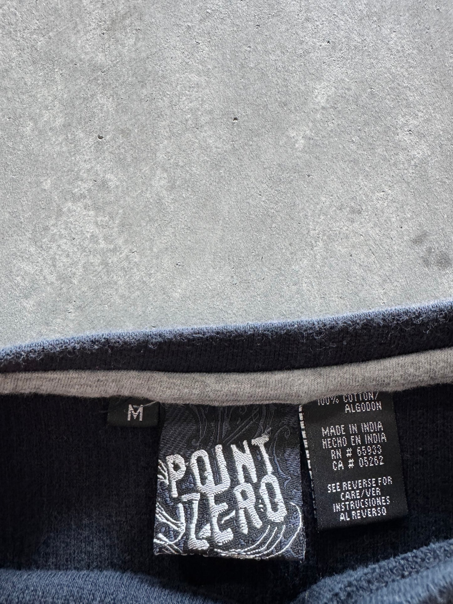 Vintage Navy Blue Long Sleeve - M