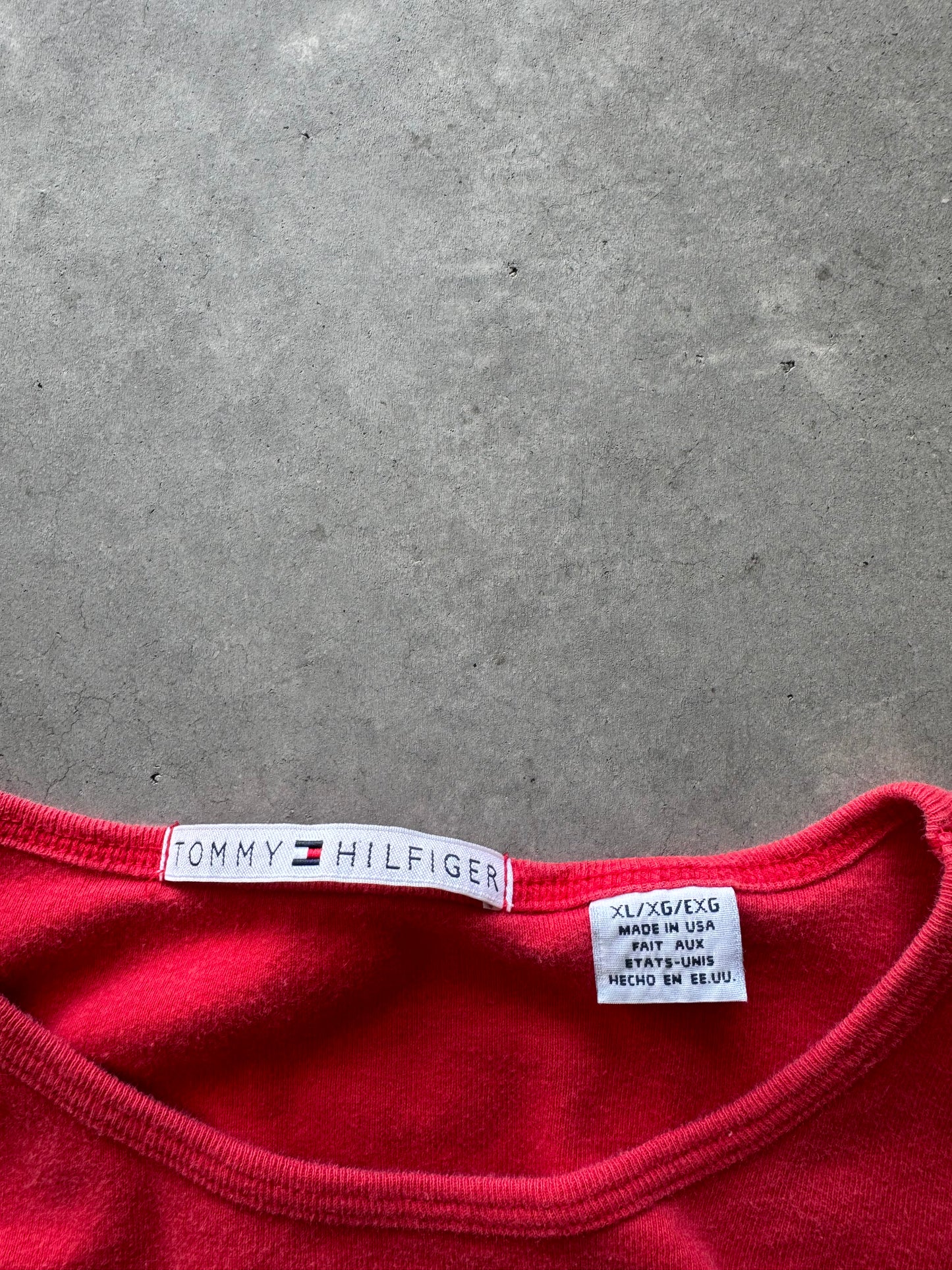 Vintage Tommy Hilfiger Baby Tee - XL