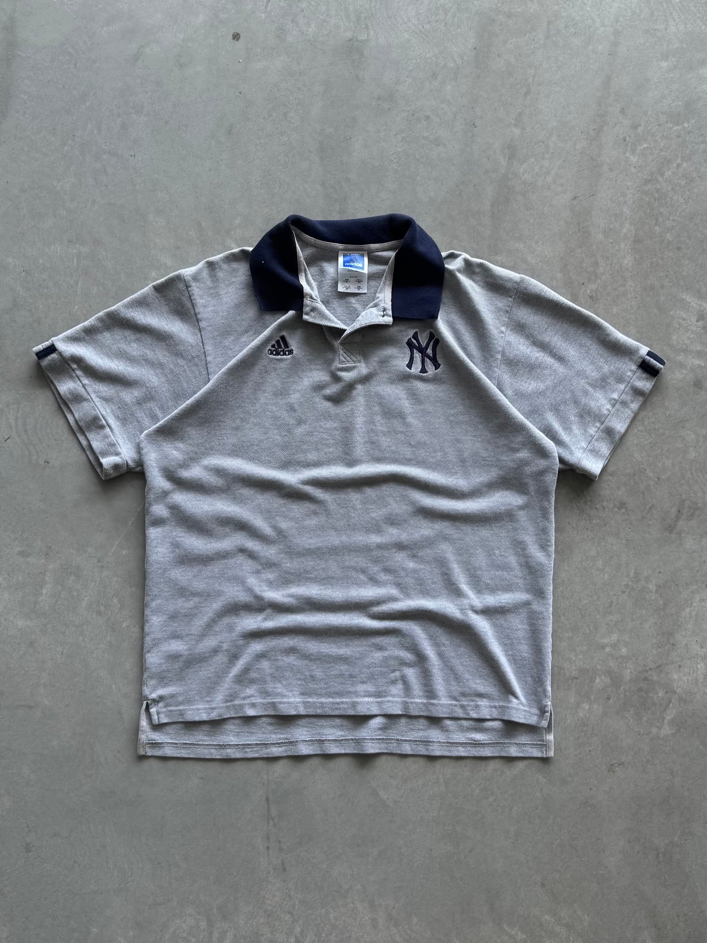 Vintage Adidas Yankees Polo - XL