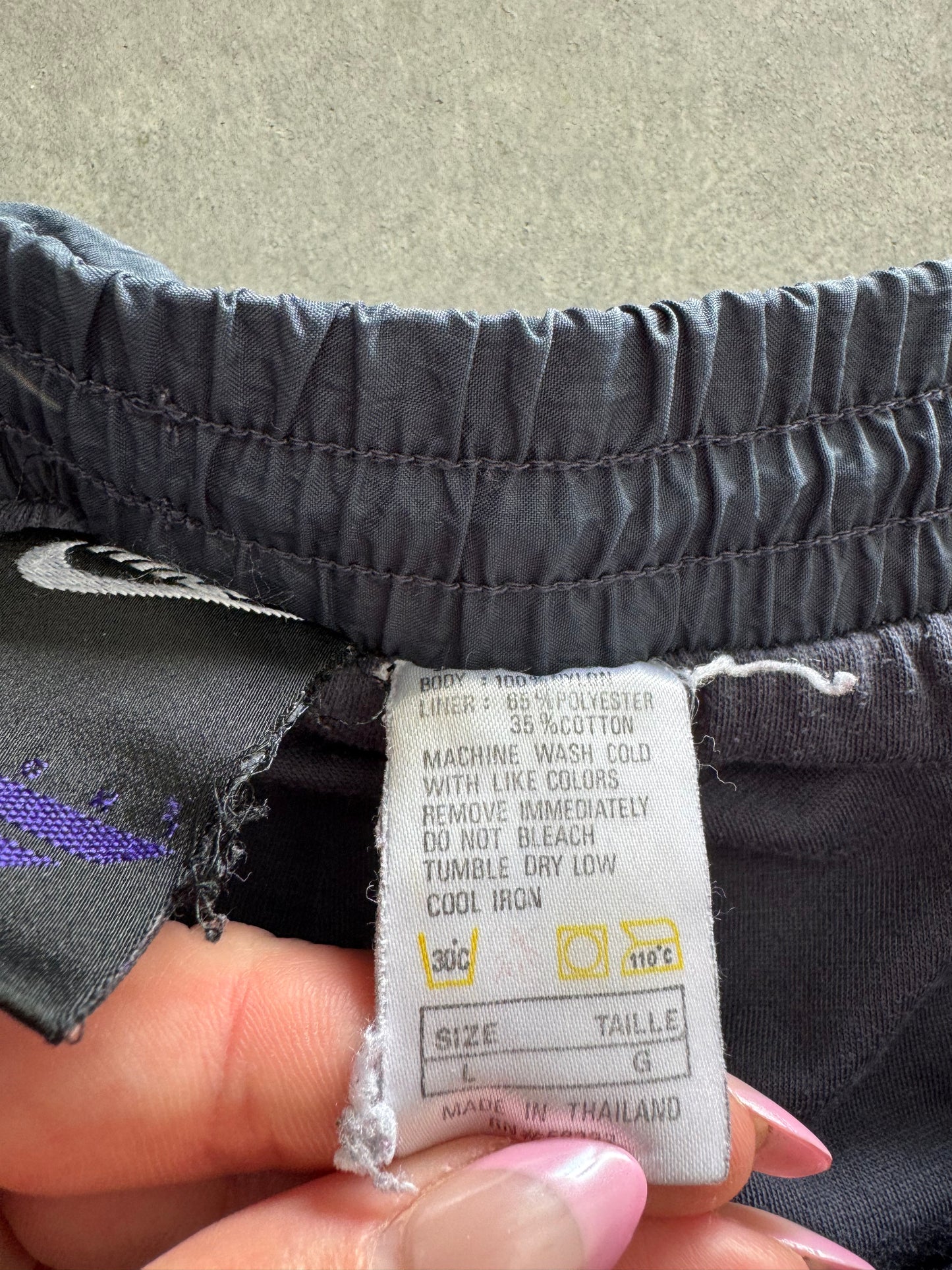 Vintage 90s Nike Flight Track Pants - L