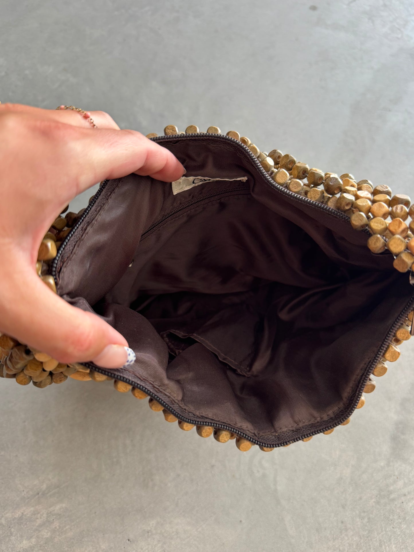Vintage Beaded Shoulder Bag