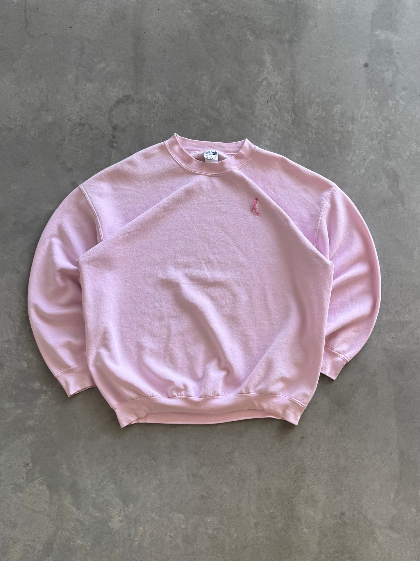Vintage Breast Cancer Awareness Sweatshirt - XL