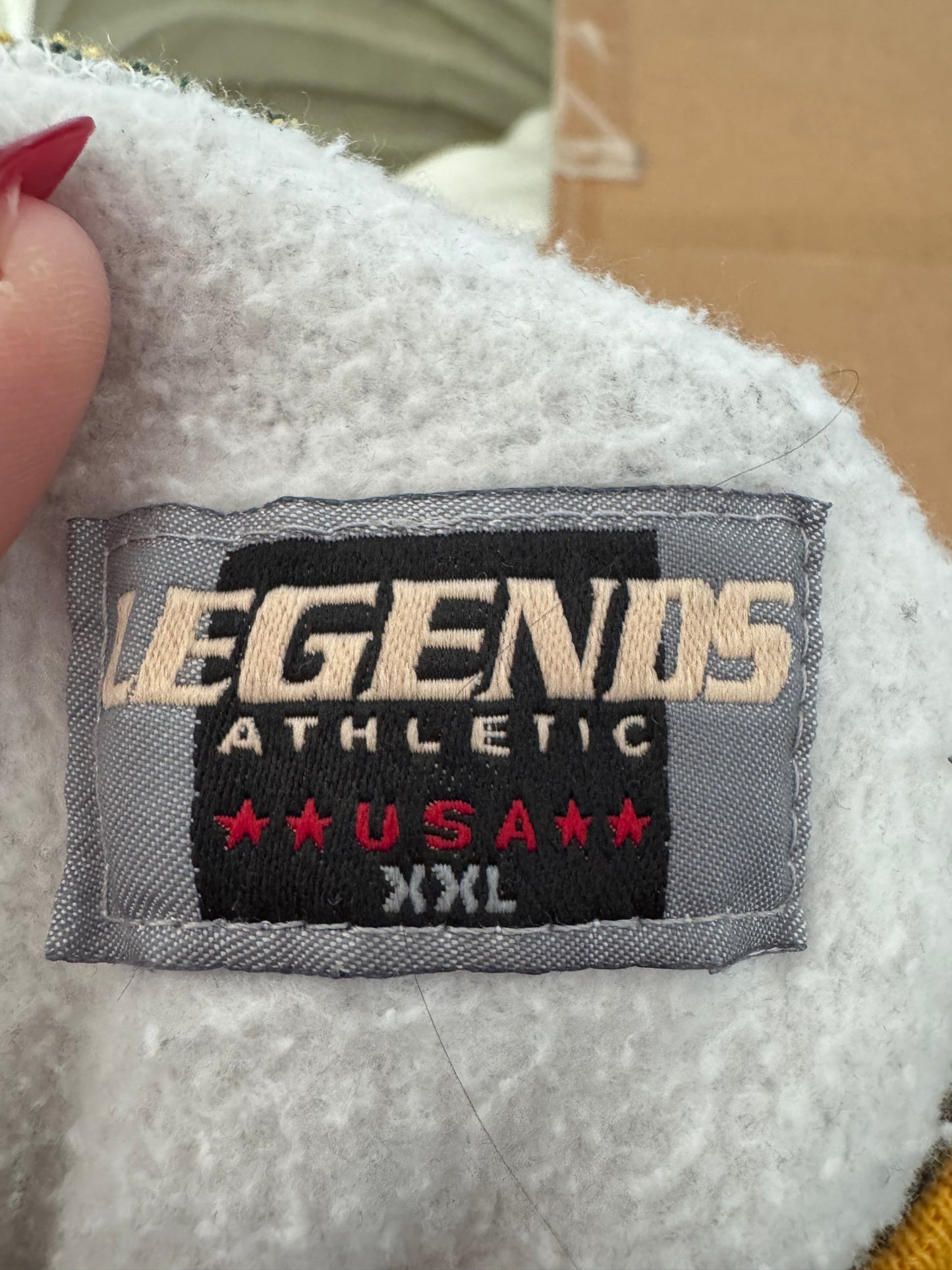 Vintage Green Bay Packers Spell Out Sweatshirt - XXL