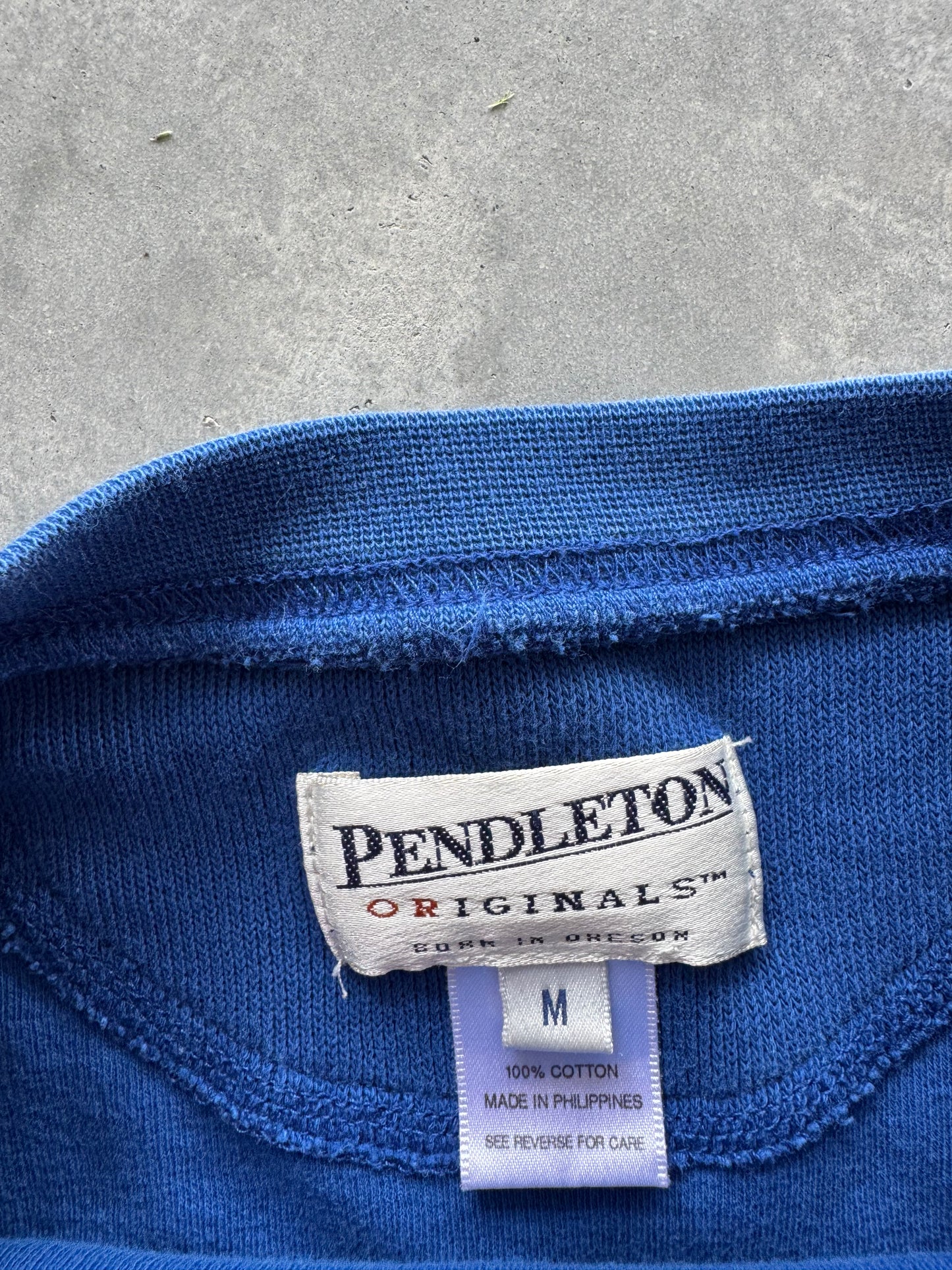 Vintage Blue Longsleeve - M